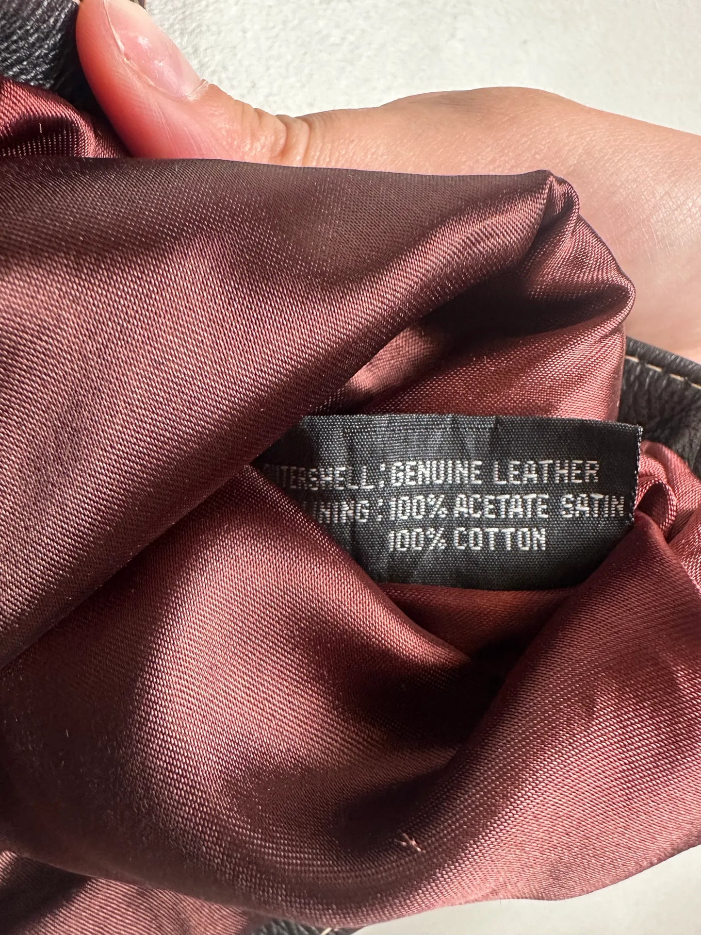 Luis Alvear Cropped Brown Leather-skinnväst NWT