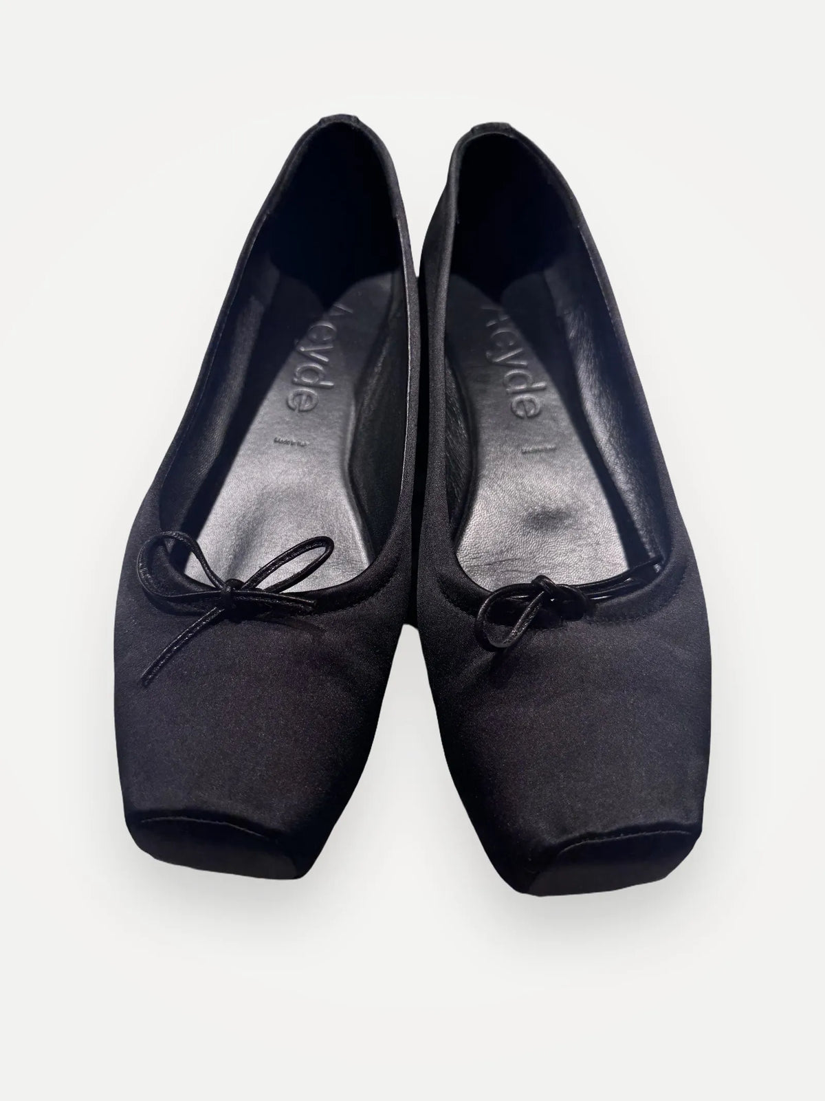 Aeyde Gabriella Satin-ballerinaskor