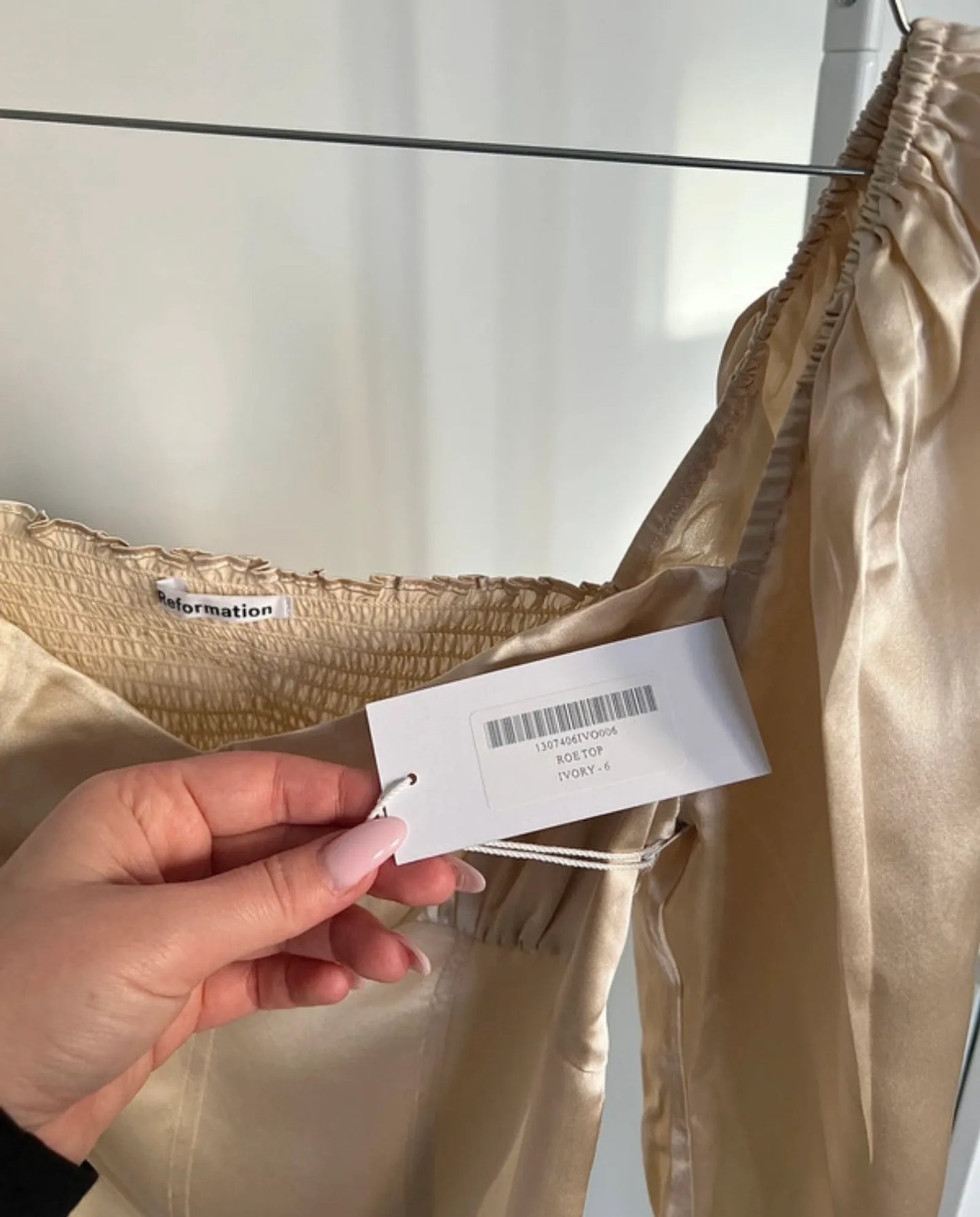 Reformation Roe Blouse