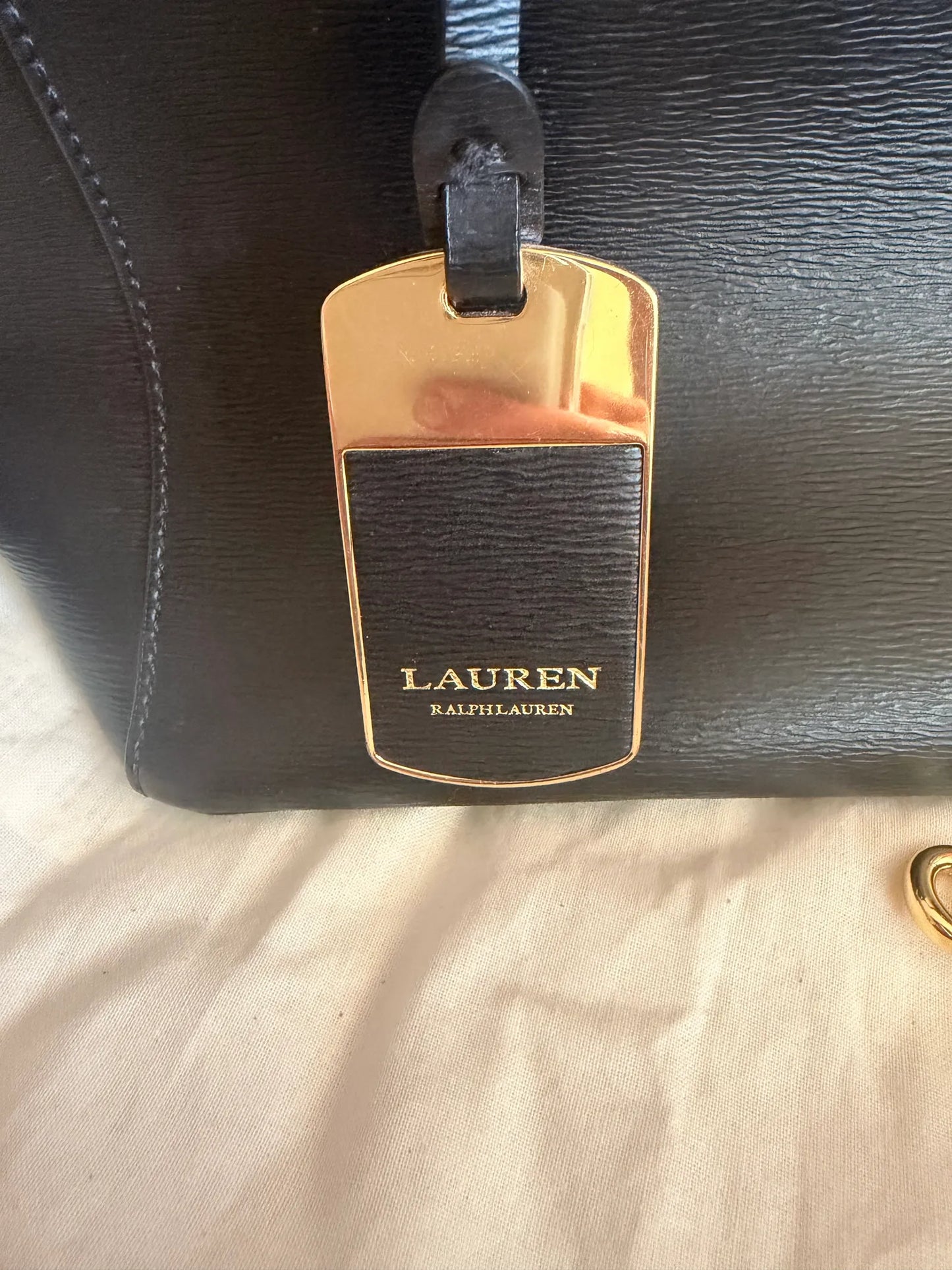 Ralph Lauren-skinnhandväska