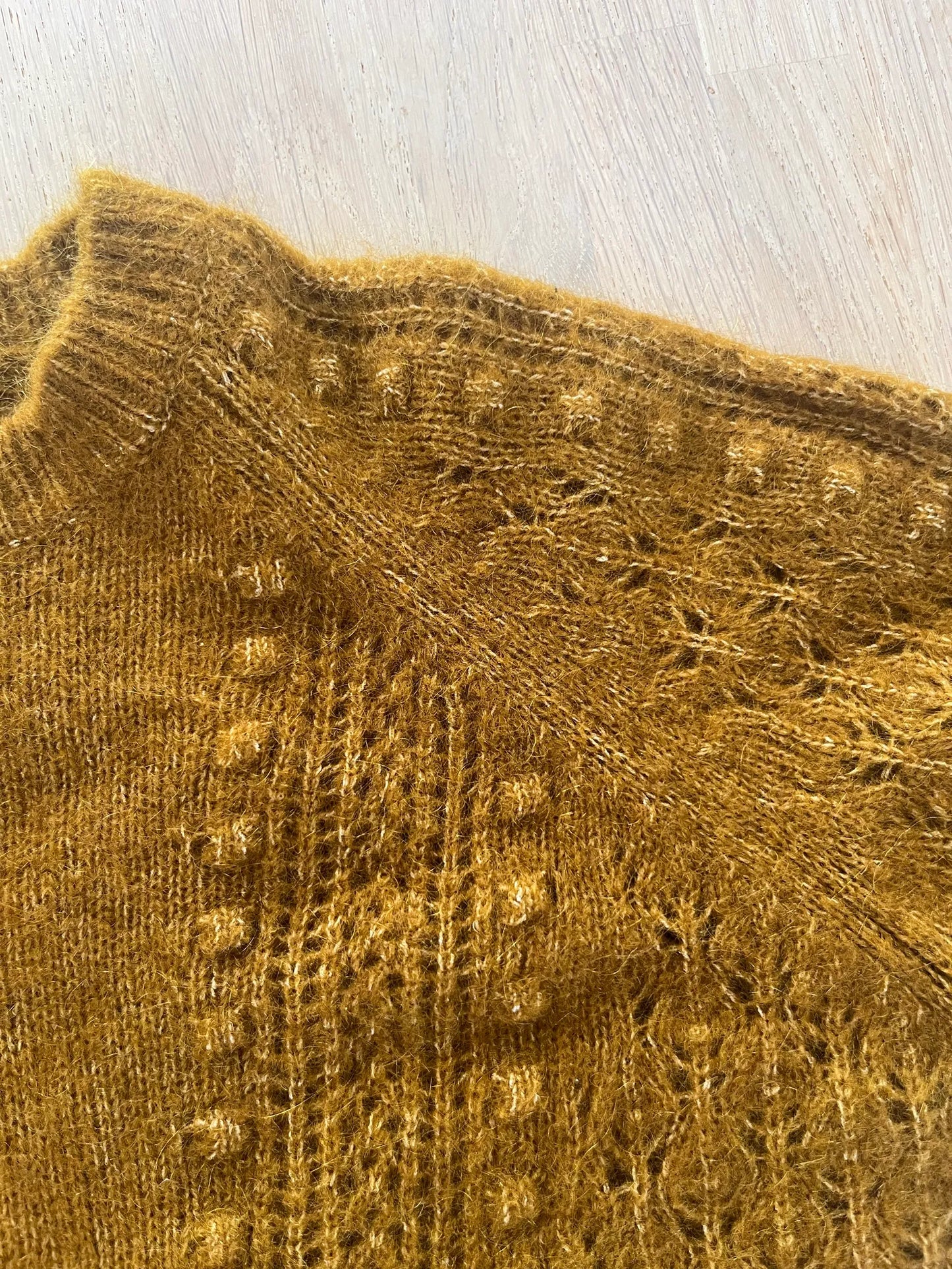 Sézane Pull Come (guldbrun)-tröja