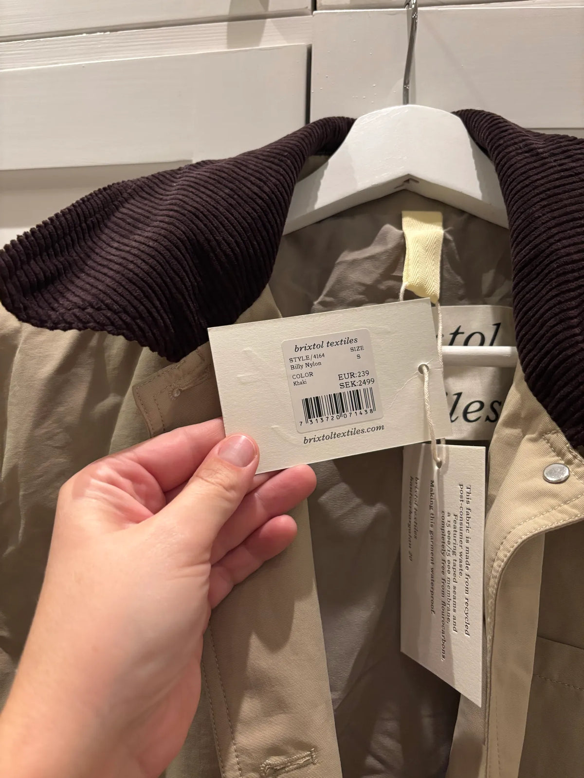 Brixtol-kavaj NWT