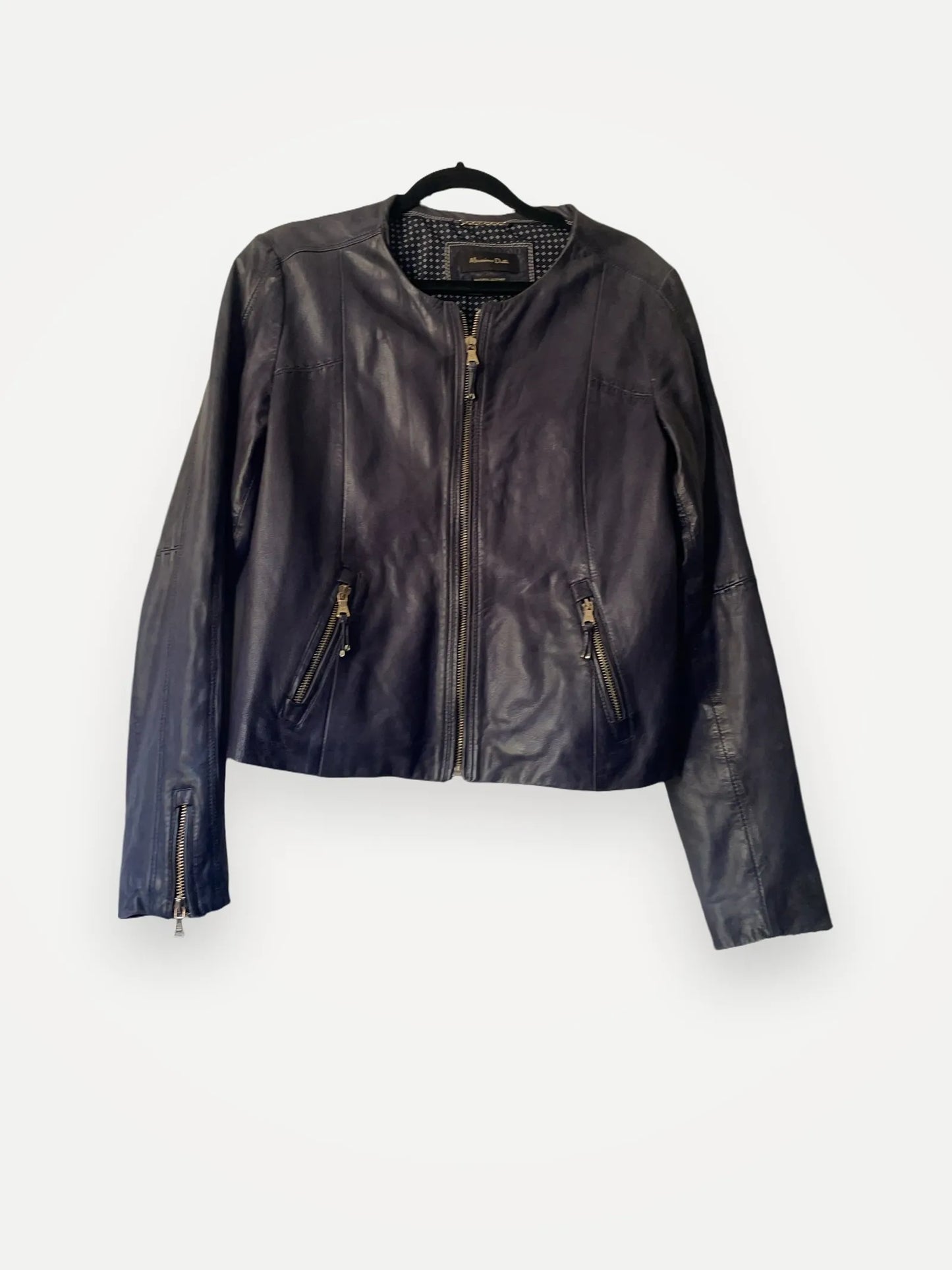 Massimo Dutti-skinnjacka