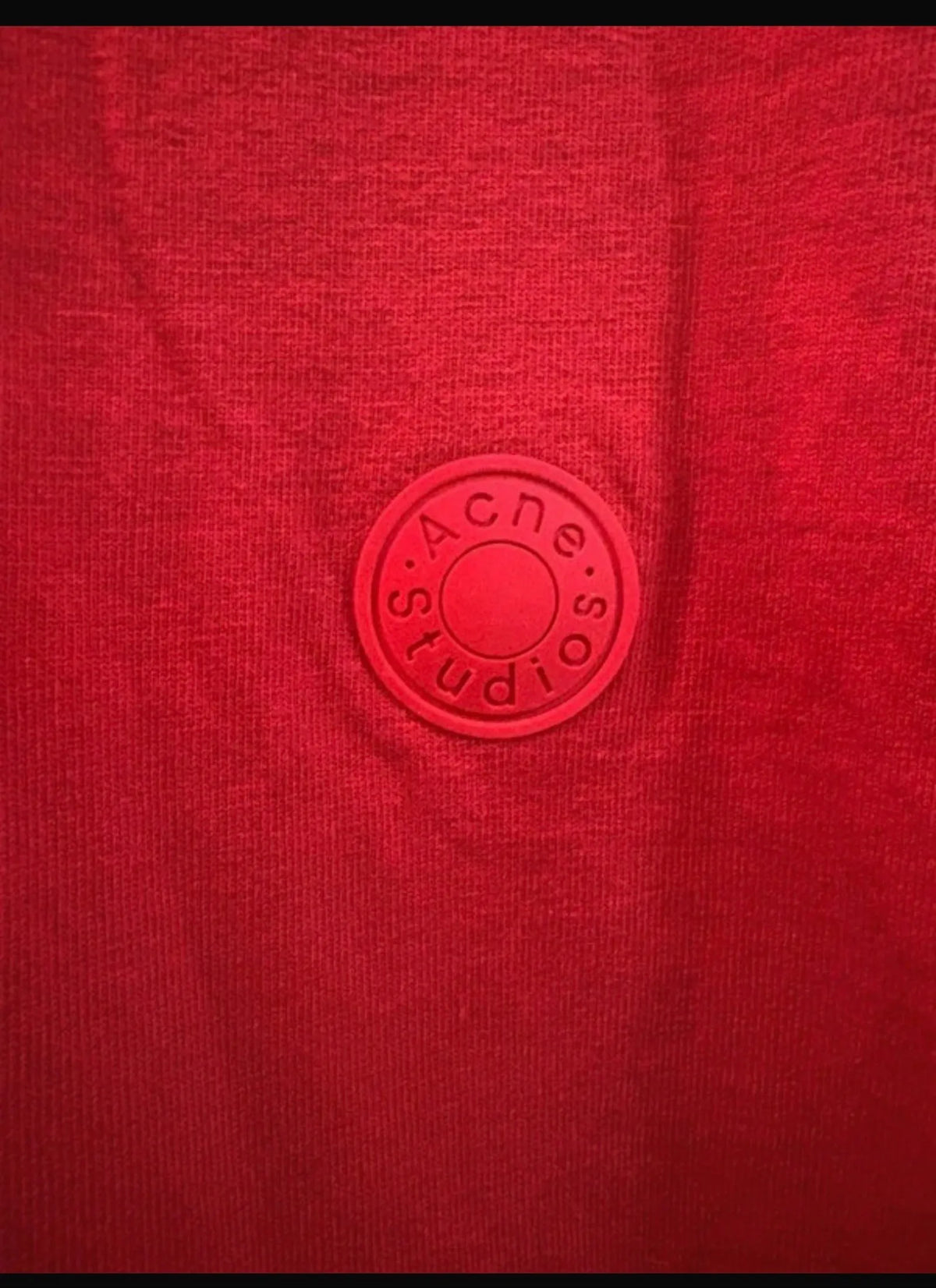 Acne Studios Blå Konst-t-shirt