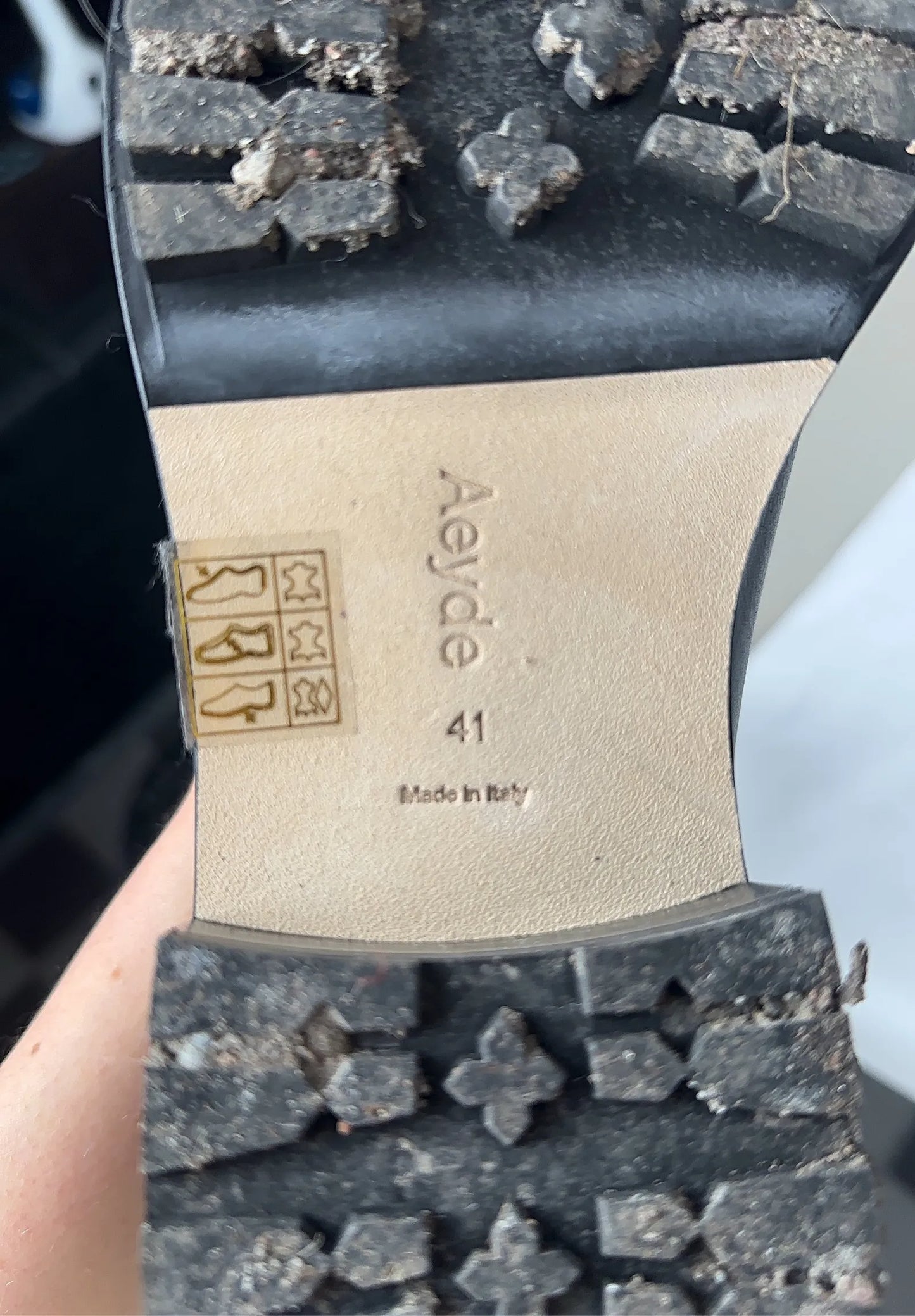Aeyde-skinnboots