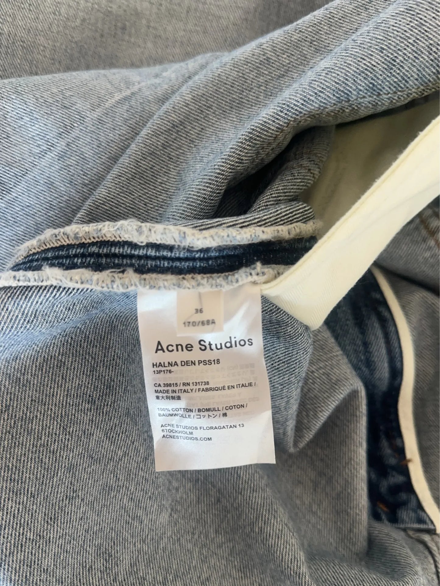 Acne Studios-kjol NWOT