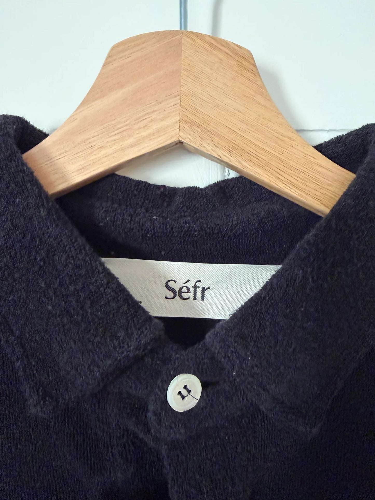 Séfr Leo Bathrobe-skjorta