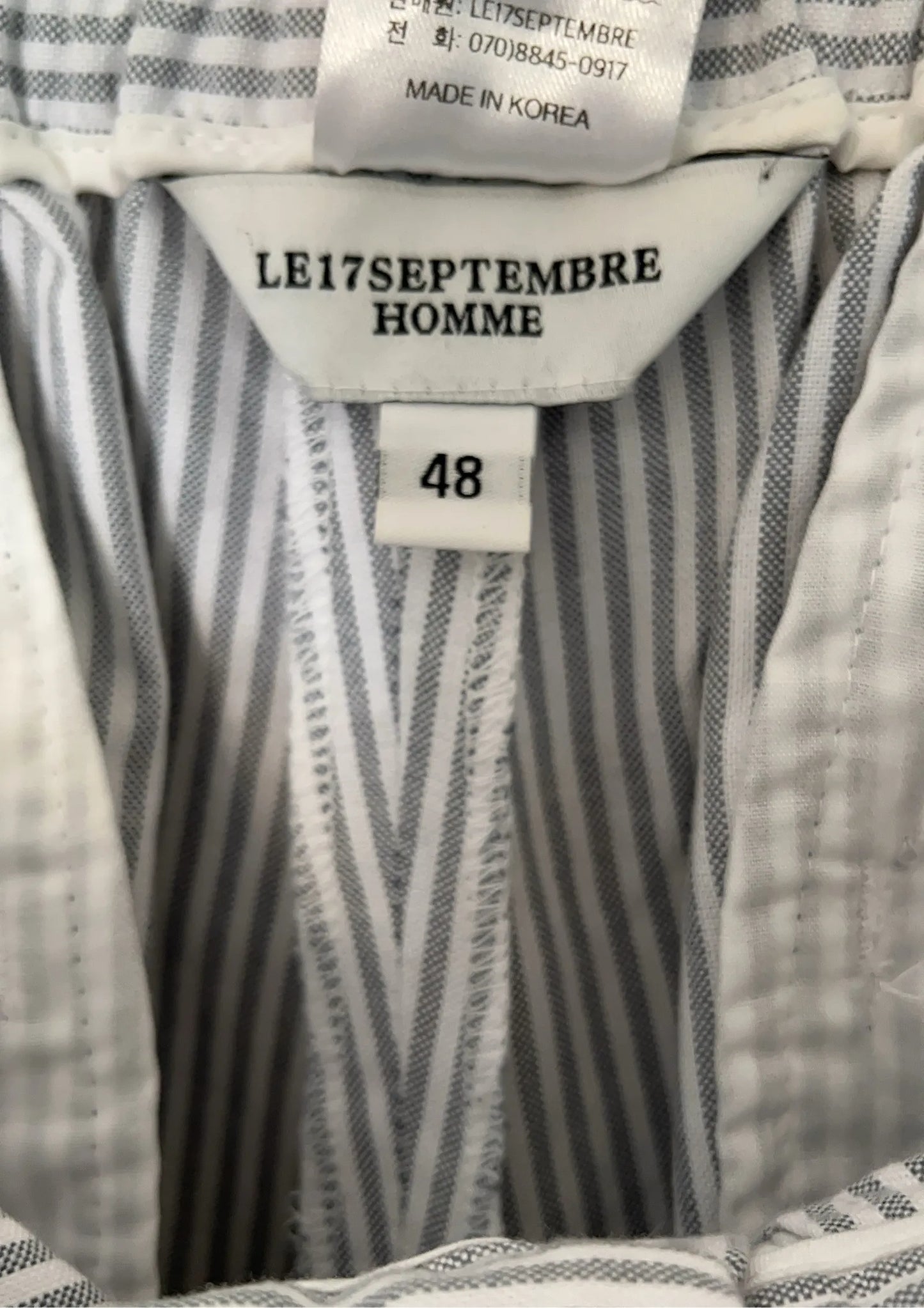 Le17septembre homme-byxor NWOT