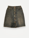 Filippa K Mid Blue Denim Vintage-kjol