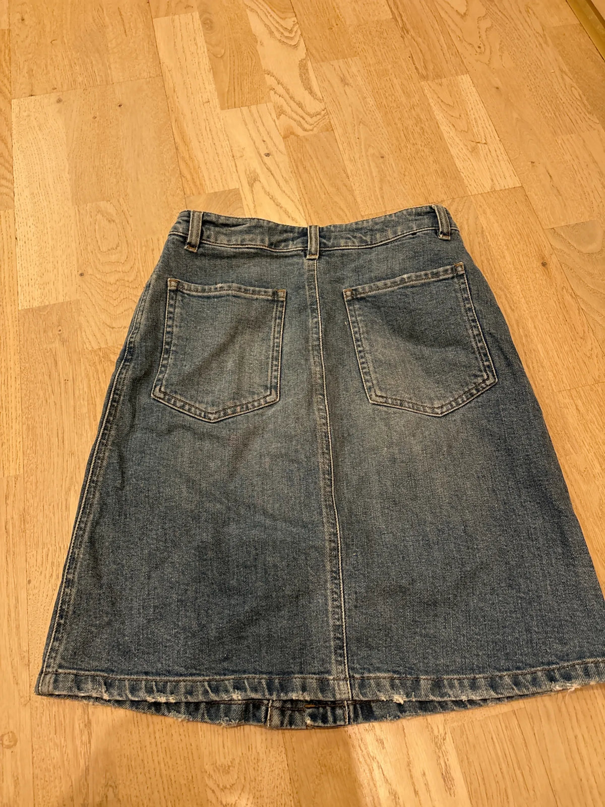 Filippa K Mid Blue Denim Vintage-kjol