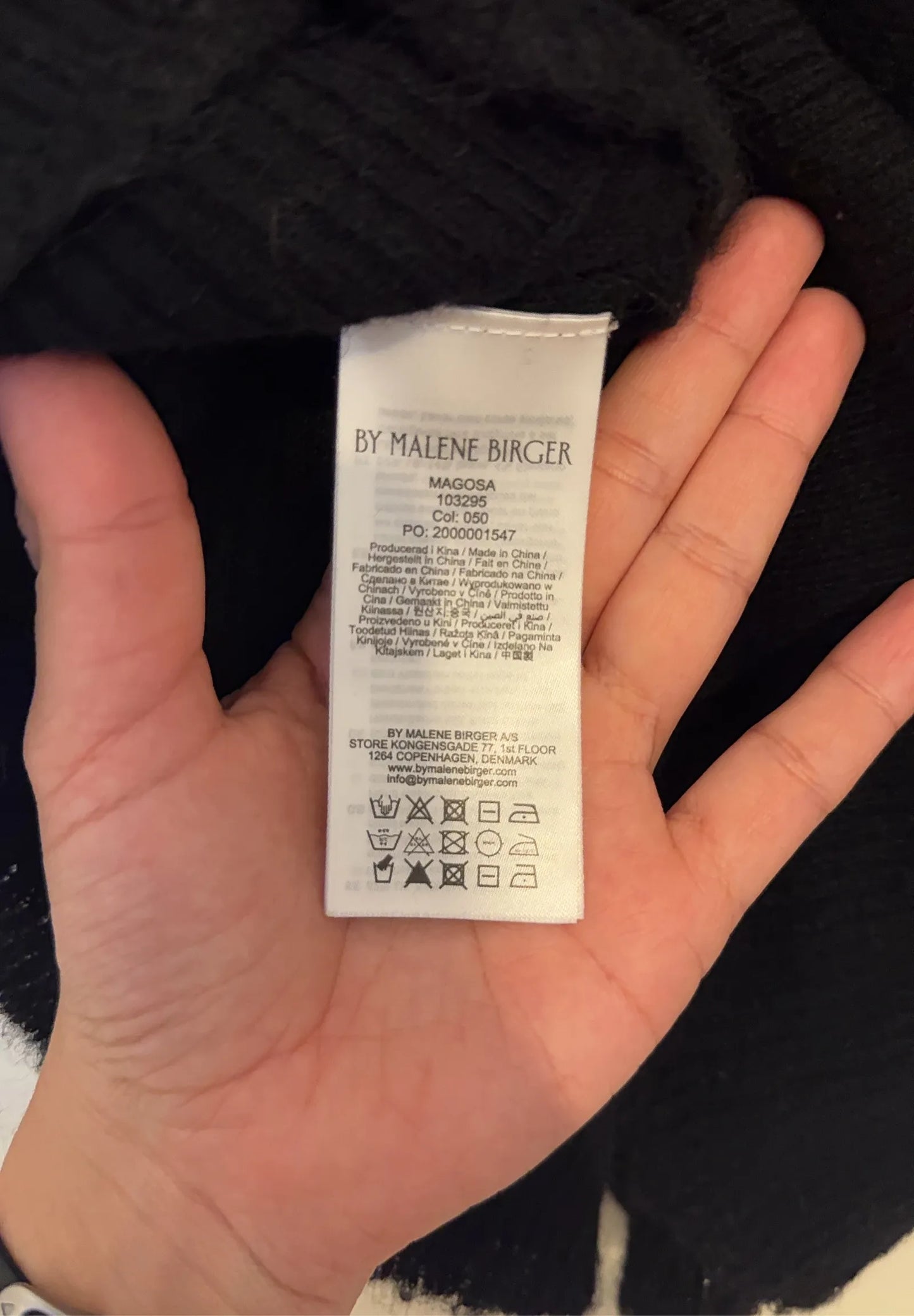 By Malene Birger Magosa-ullpolotröja