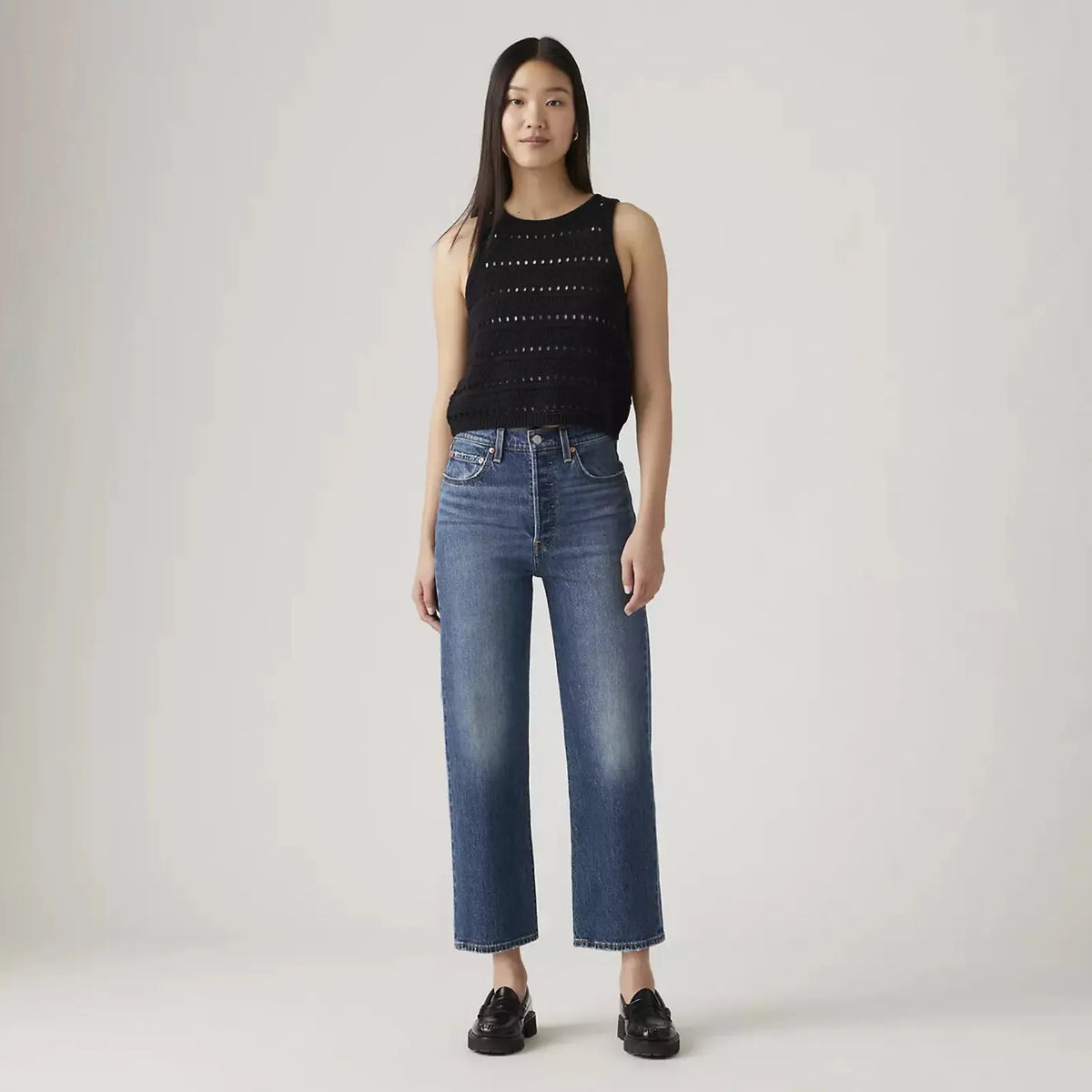Levi's Ribcage Straight Ankle Jeans