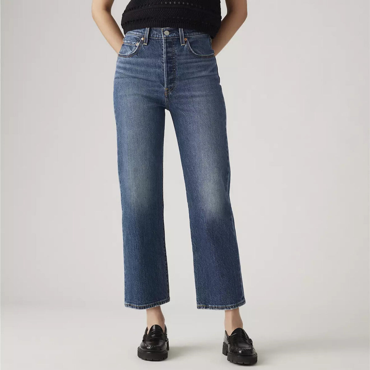 Levi's Ribcage Straight Ankle Jeans