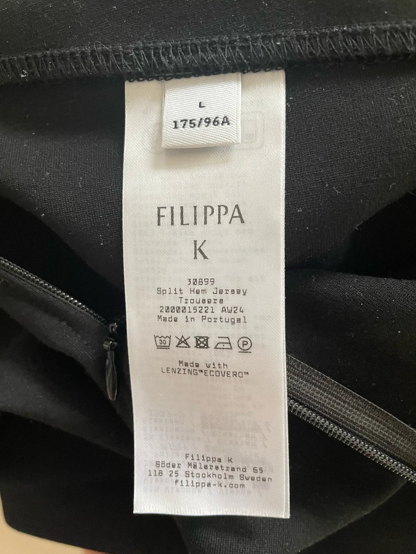 Filippa K Split Hem Jersey Trousers