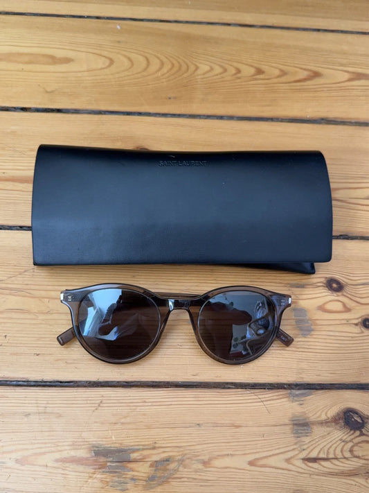 Saint Laurent Sl 342 Mirror Lens Sunglasses Brown-solglasögon