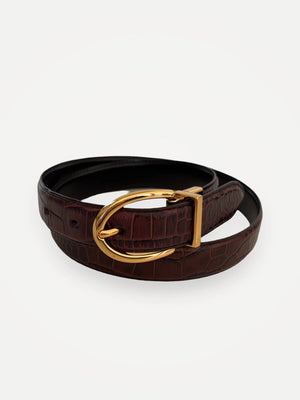 Ralph Lauren-skinnbälte