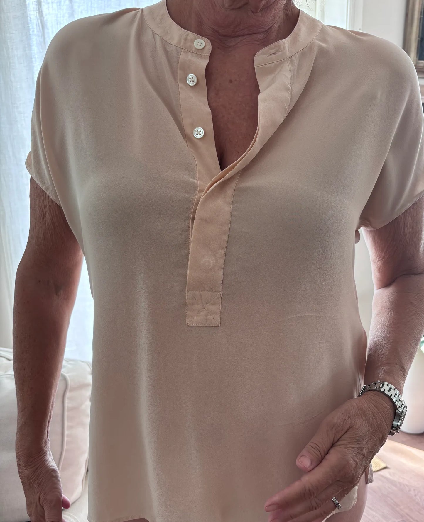 Ralph Lauren-sidenblus