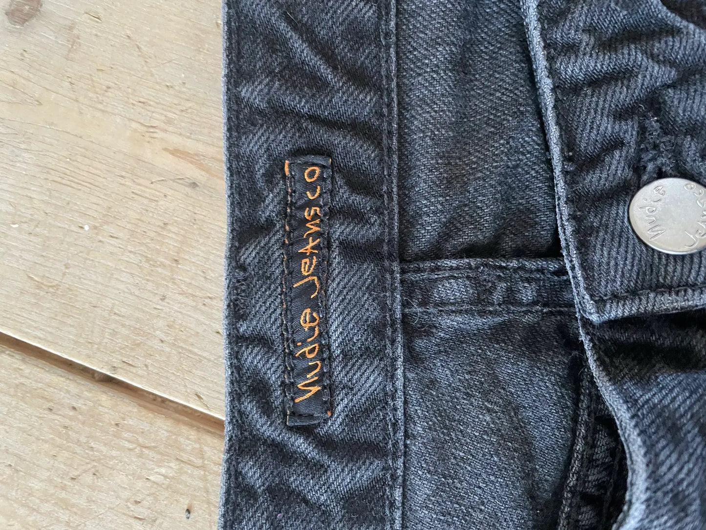 Nudie Jeans Wide Heidi Slow Black Jeans