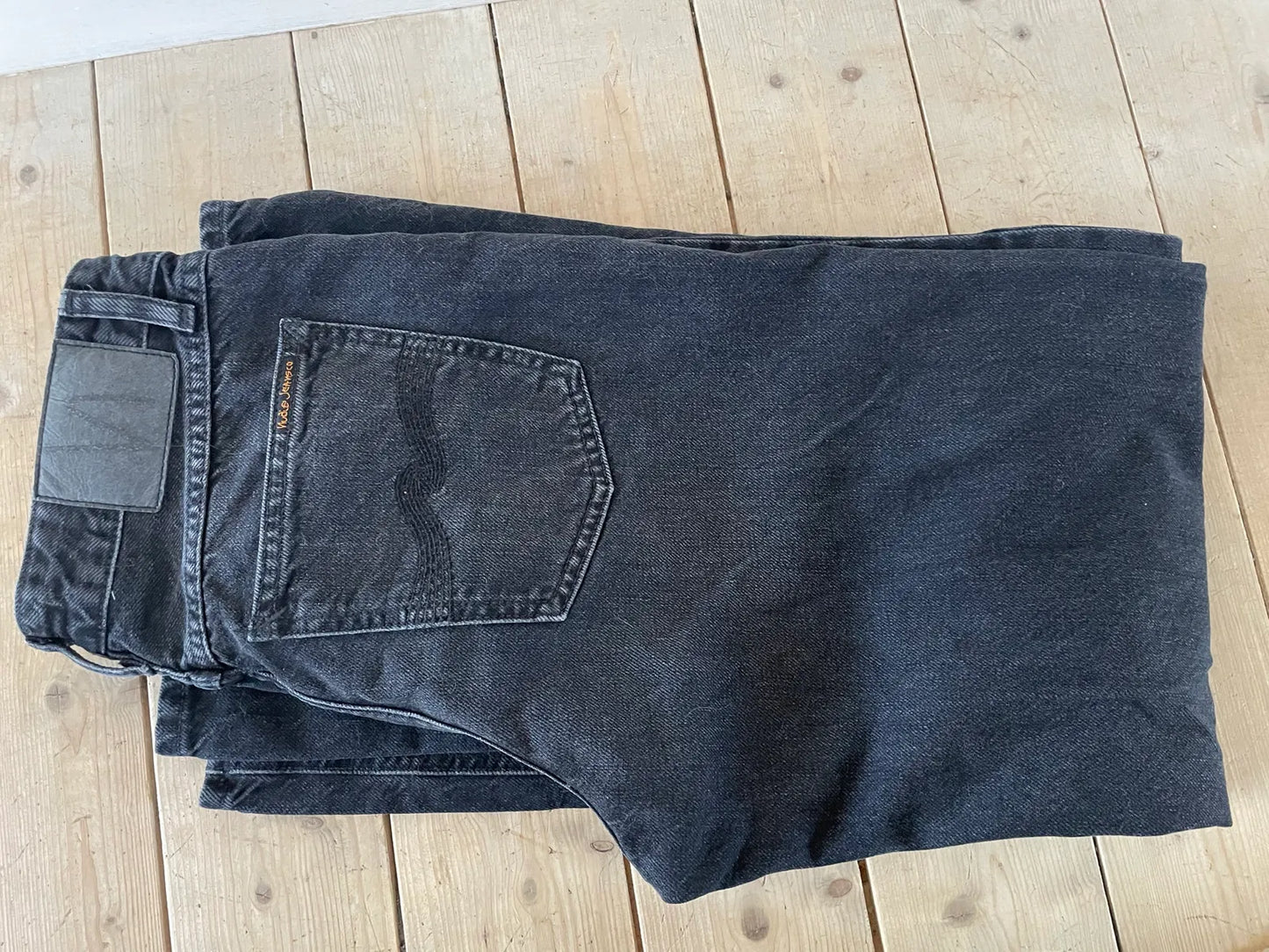 Nudie Jeans Wide Heidi Slow Black Jeans