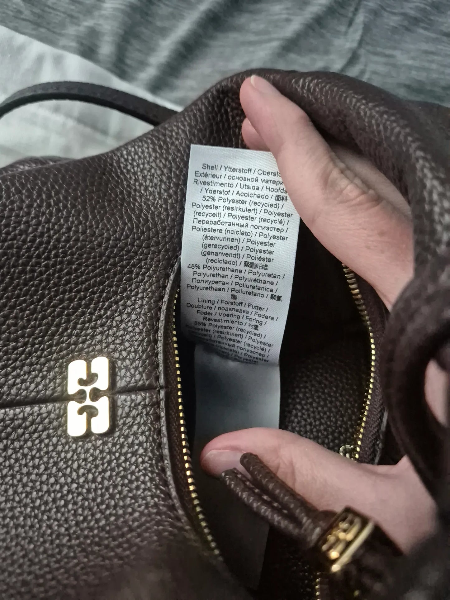 Ganni Mini Hobo-handväska