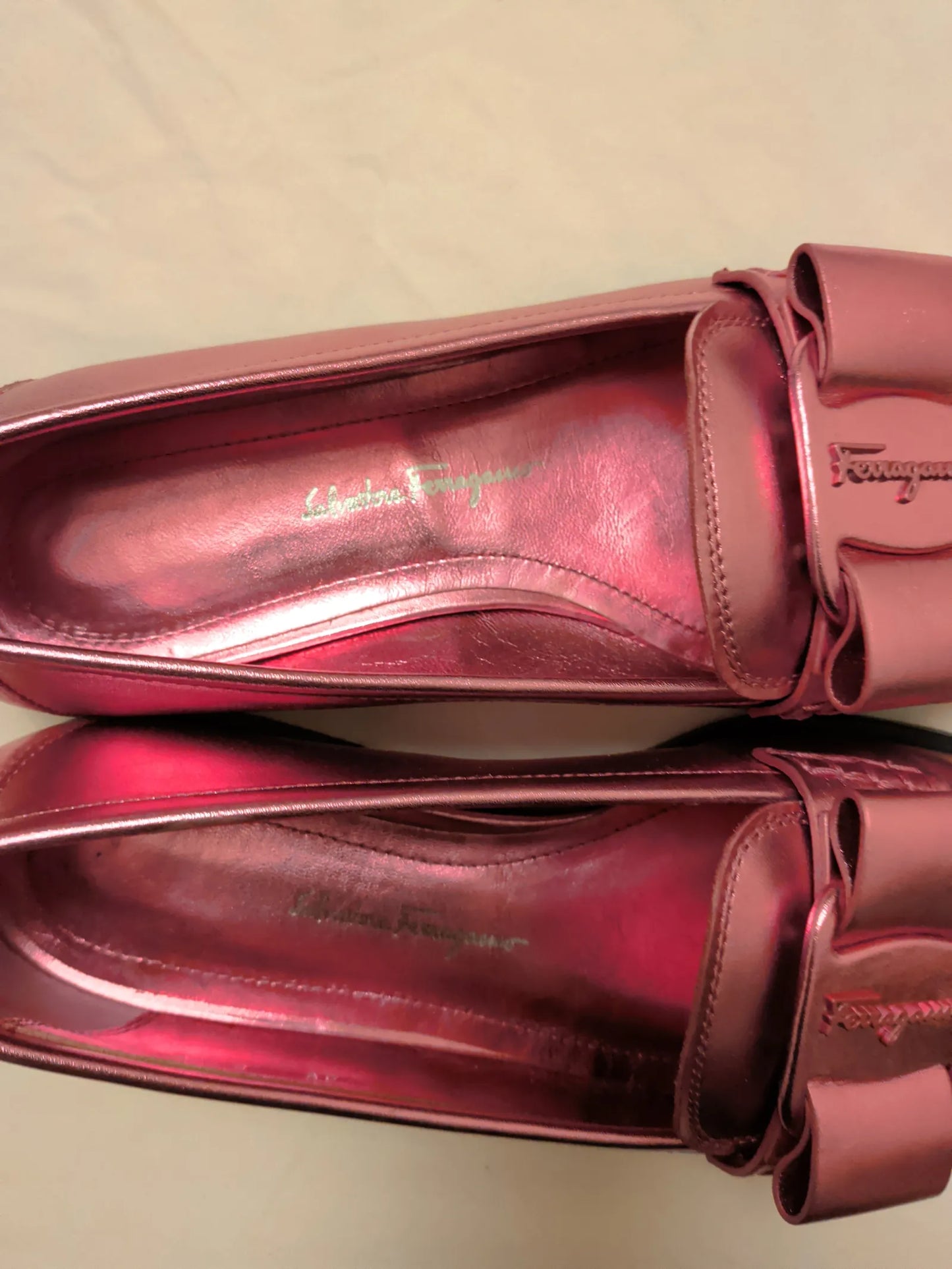 Salvatore Ferragamo-skinnloafers