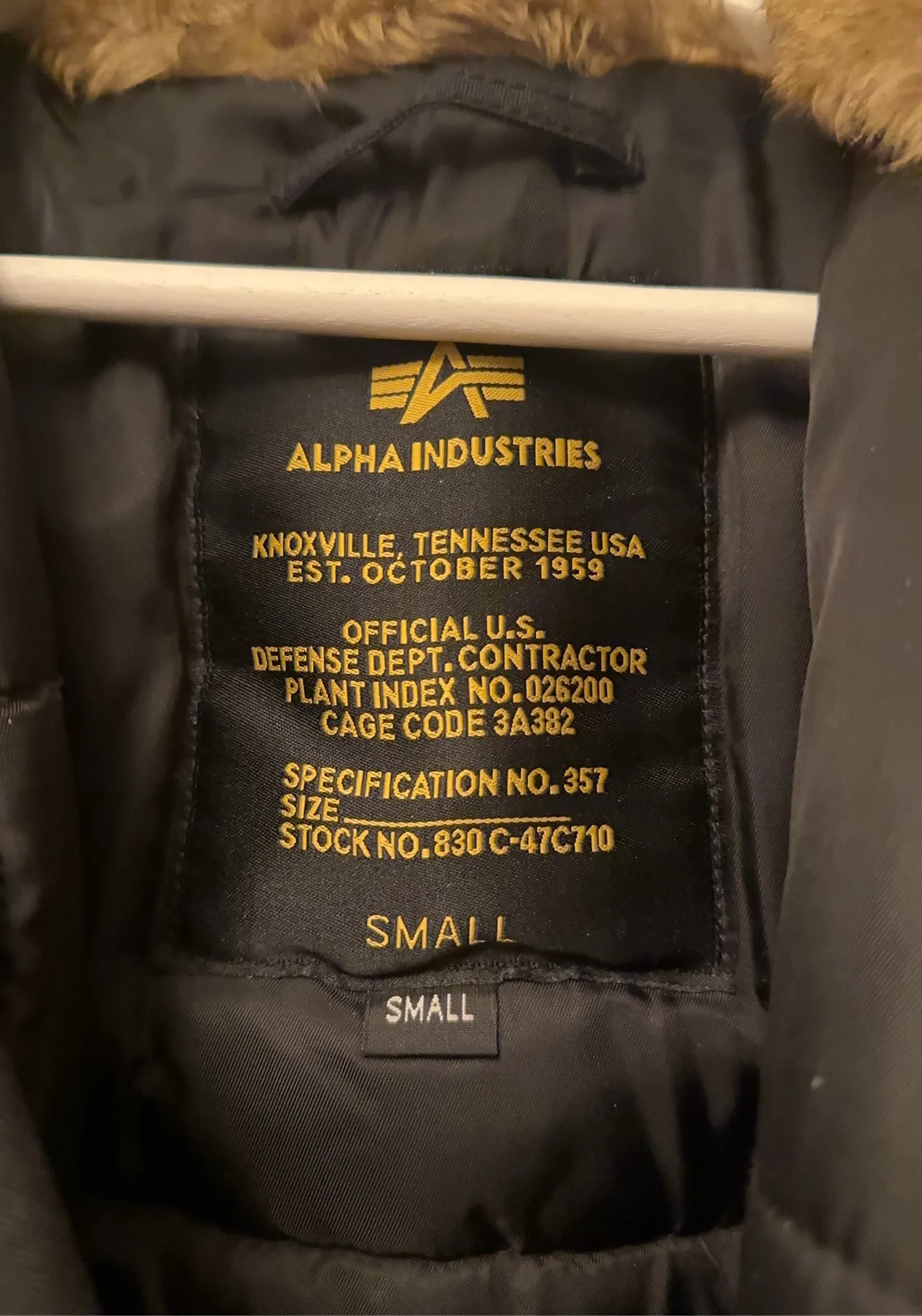 Alpha Industries Polar Unisex - Parkas Black Jacket