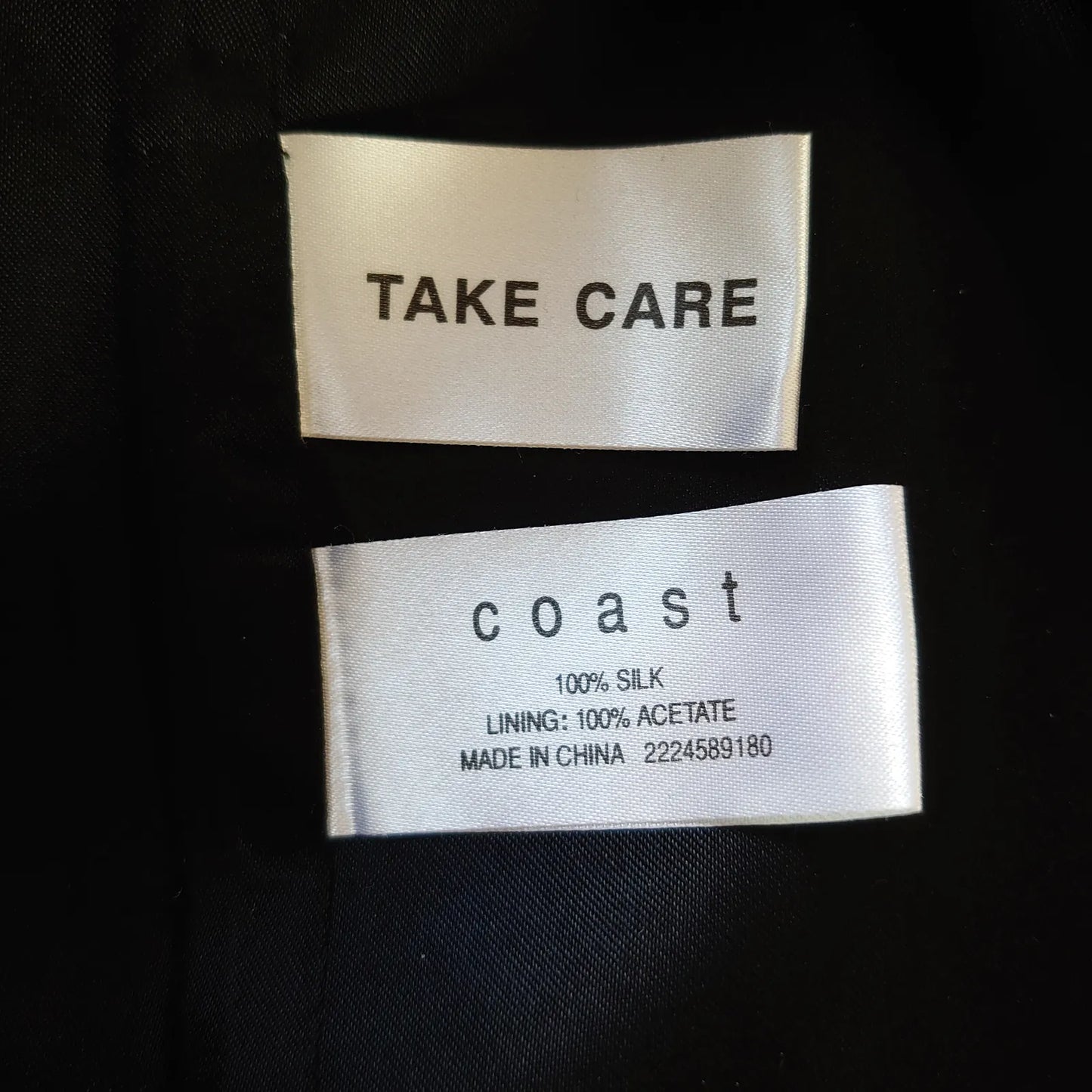 Coast-sidenklänning