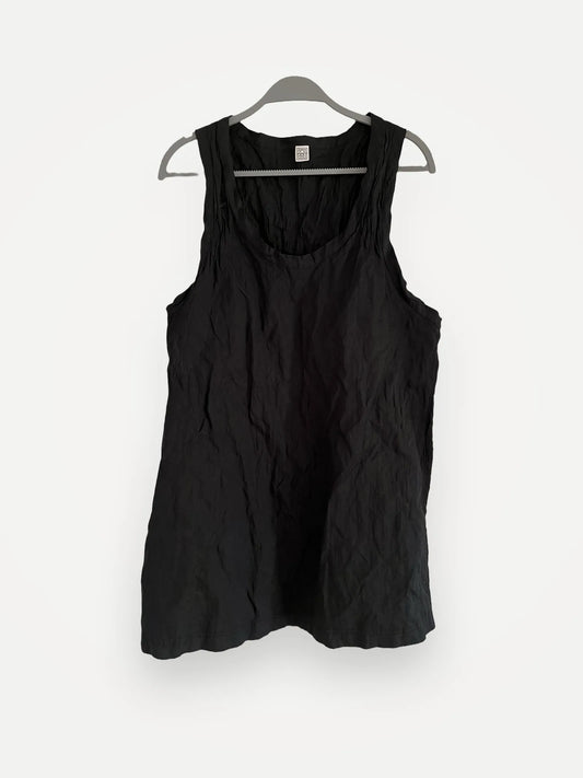 Toteme Crinkled Gauze Tank Camisole