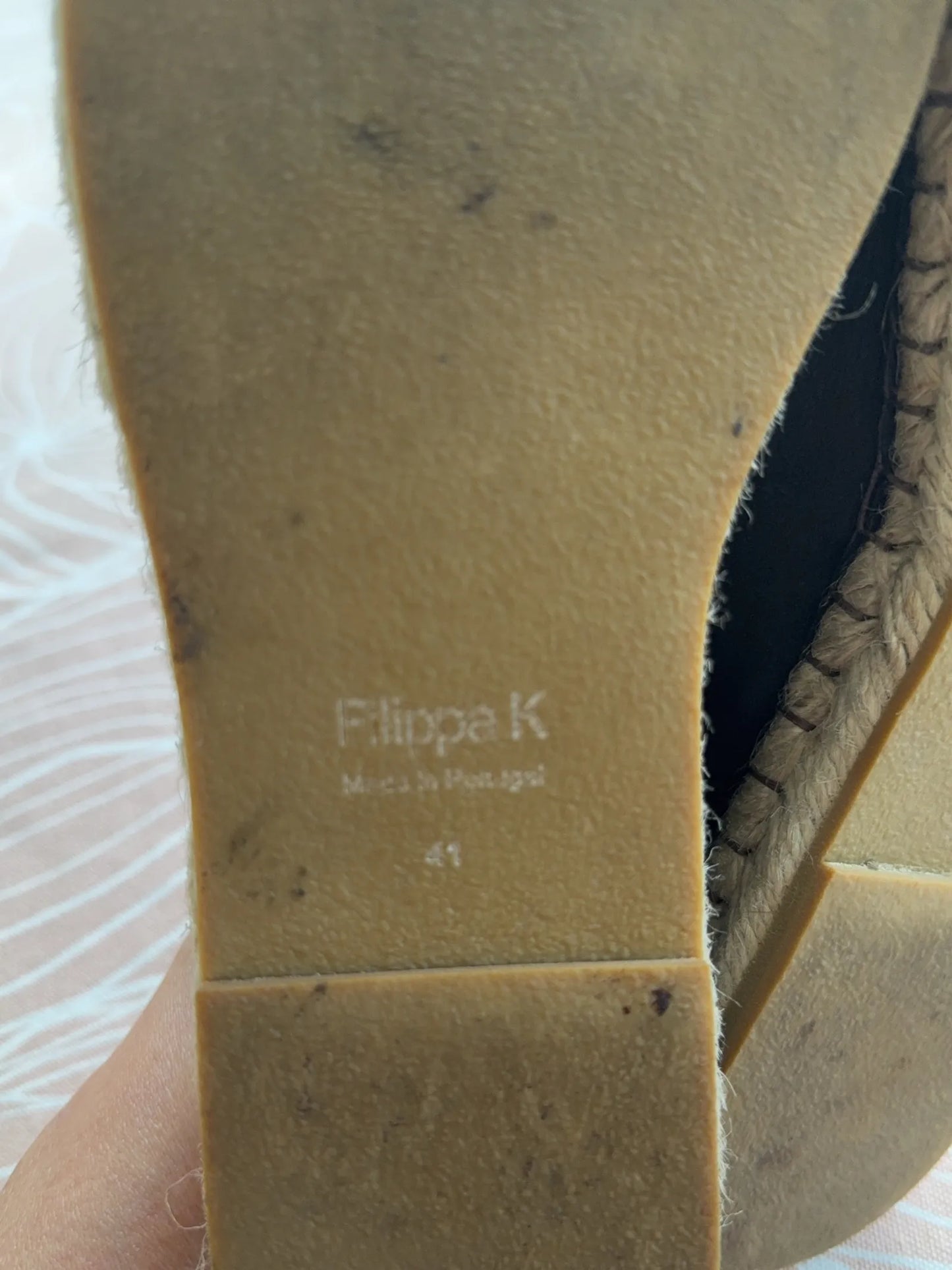 Filippa K Joanna Espadrillos-skinnsandaler