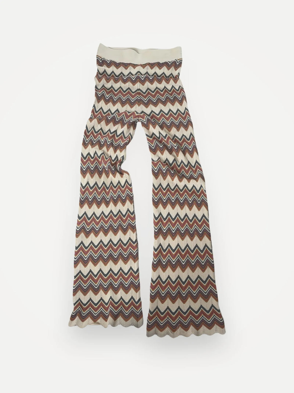 Malina Ditte Flared Knitted-byxor
