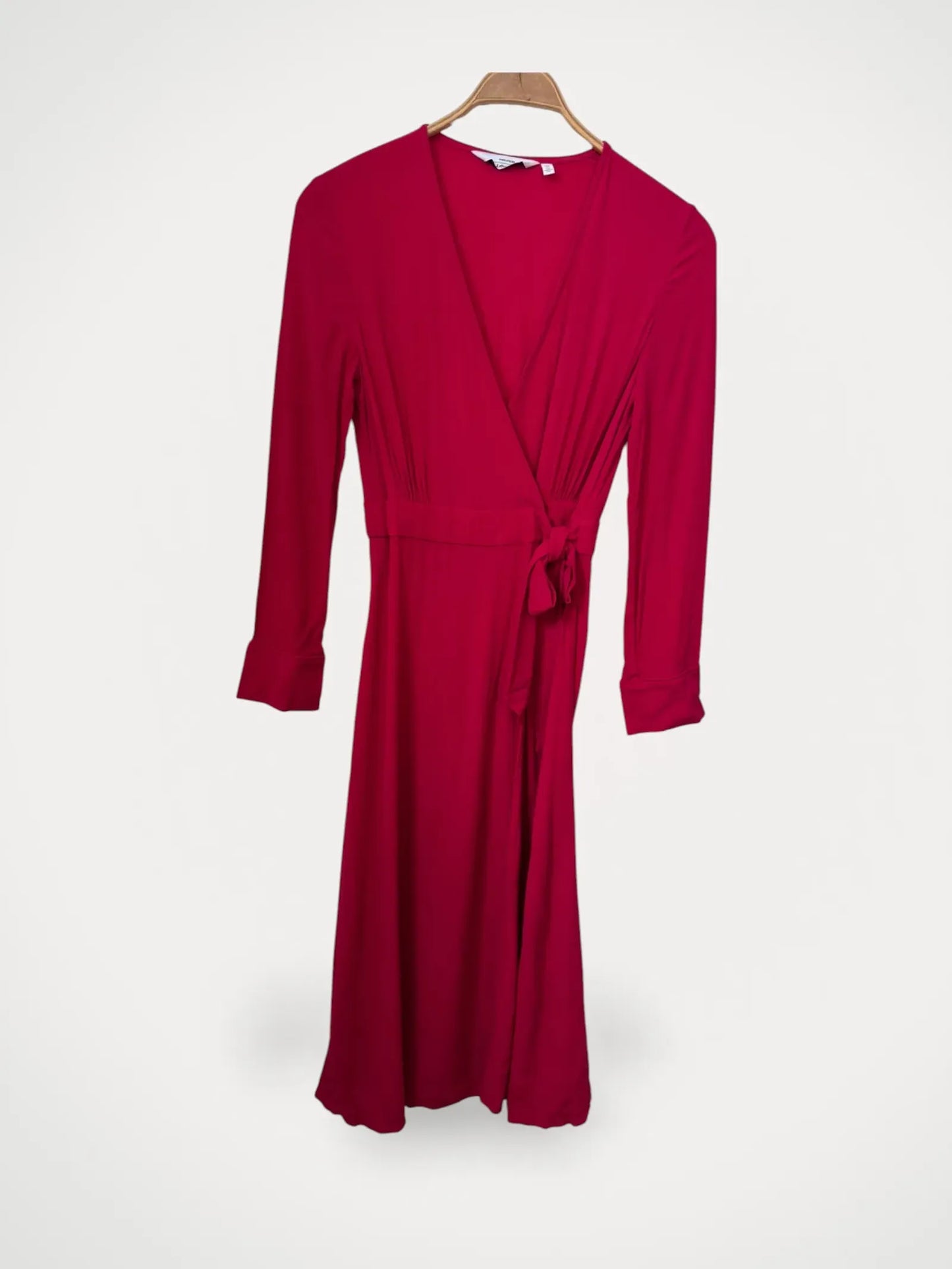 & Other Stories Red Wrap-klänning NWOT