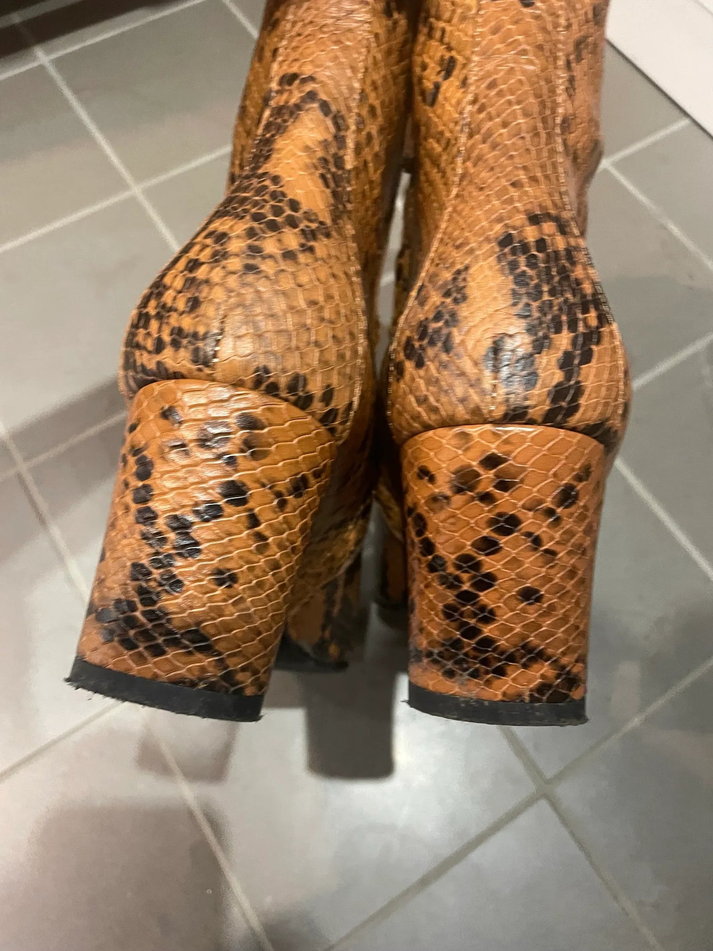 Blankens Riverside Serpent-skinnboots