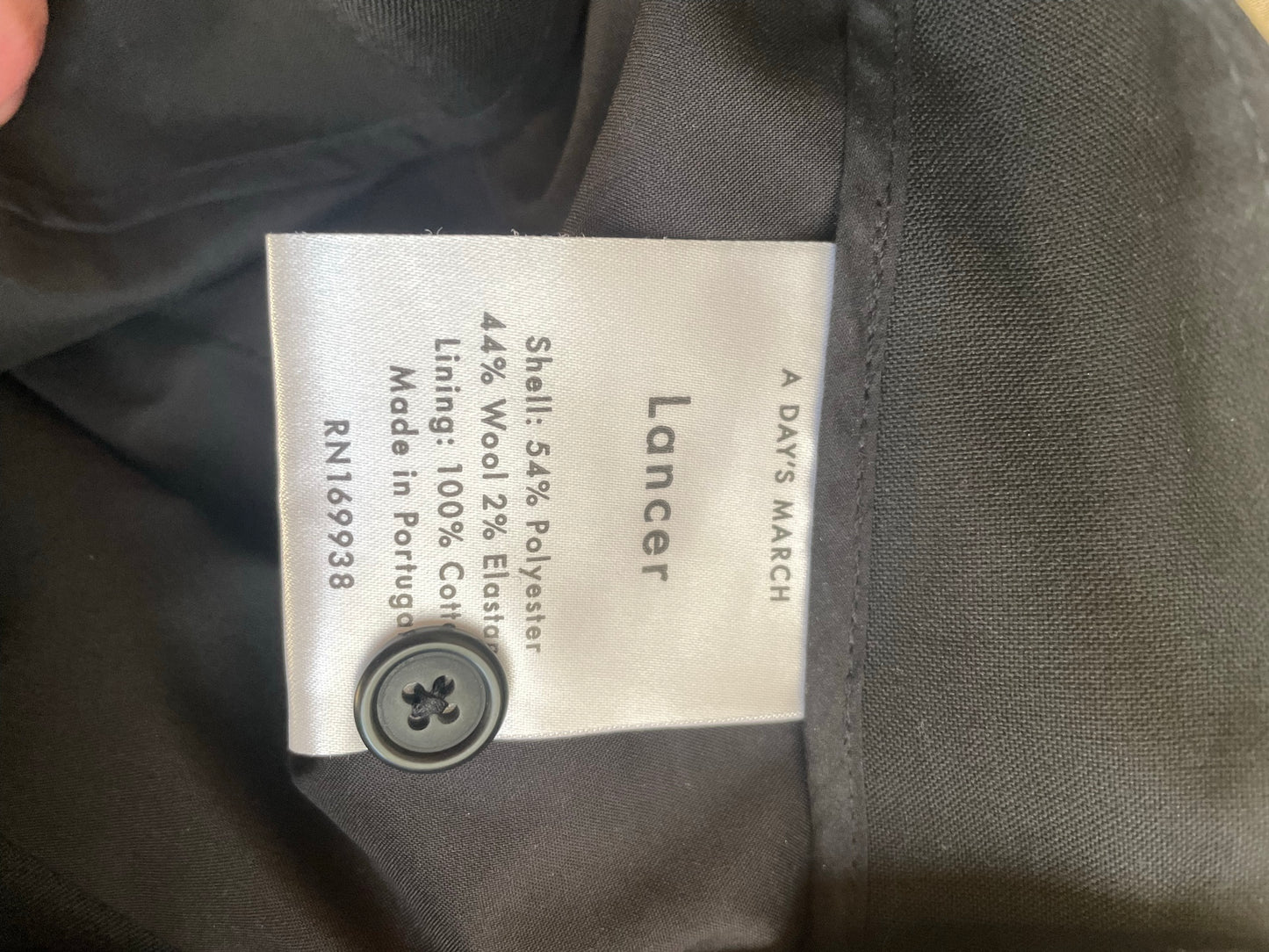 A Day's March Lancet Suit Trousers