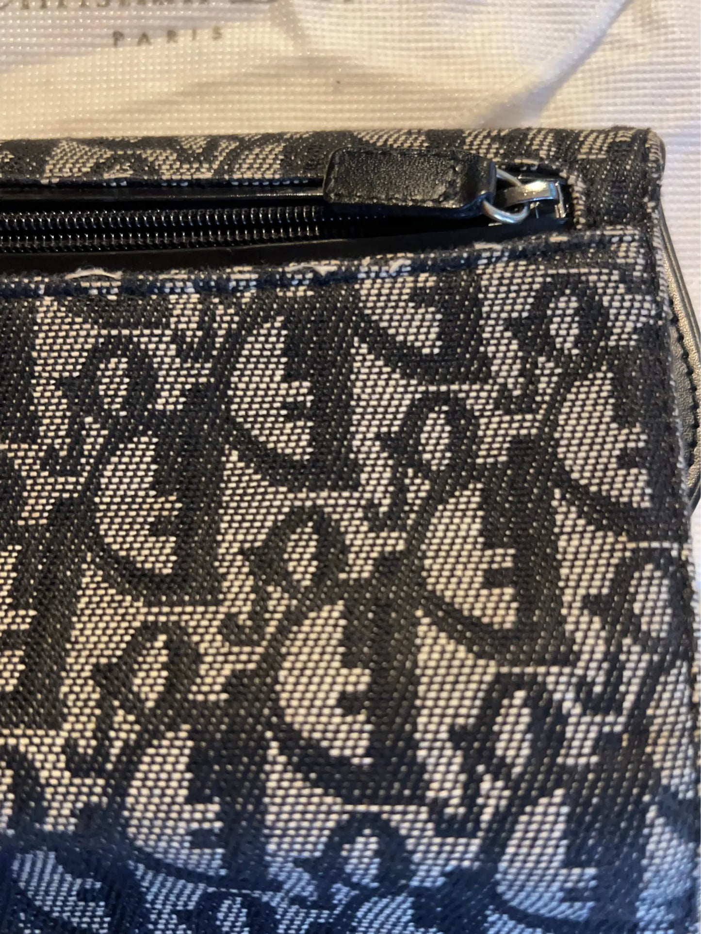 Christian Dior Saddle Long Flap Wallet Bag