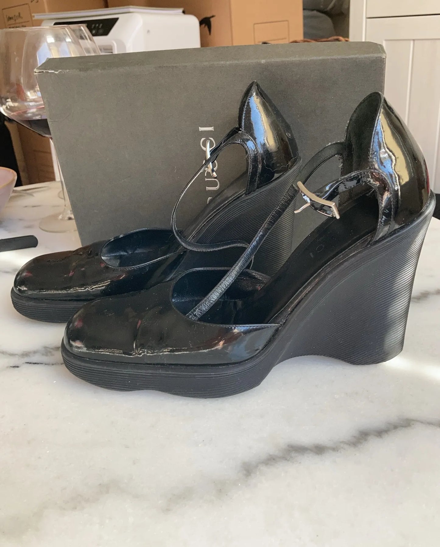 Gucci Tom Ford Asprey-skinnklackar