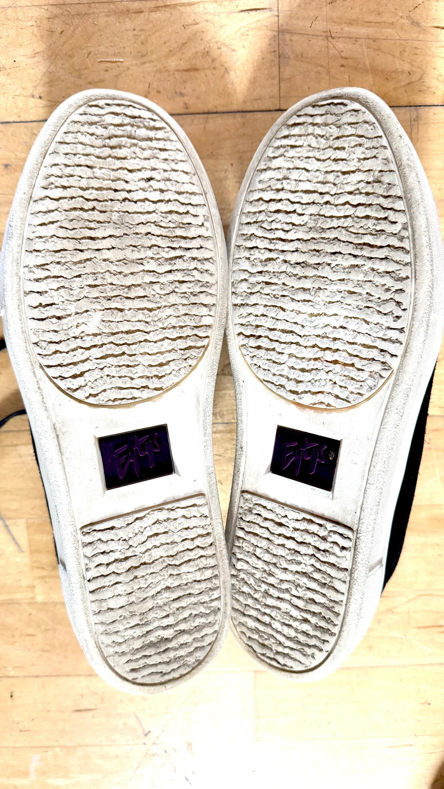 Eytys Mother Leather Ink Sneakers