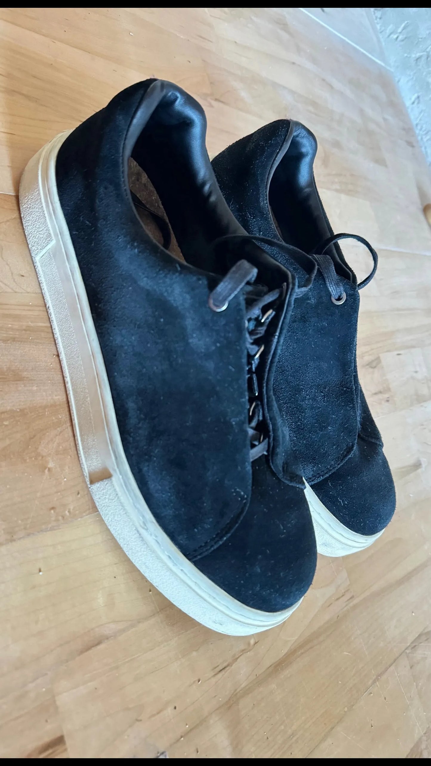Eytys Mother Leather Ink Sneakers