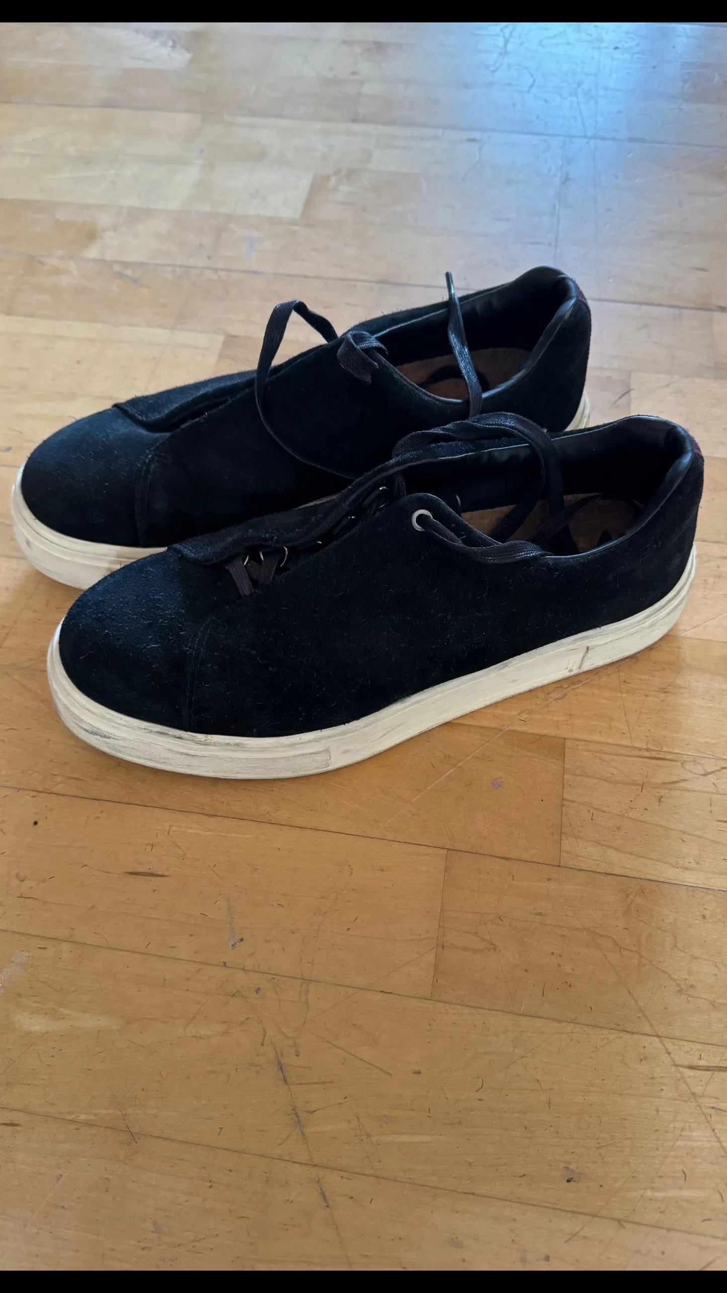 Eytys Mother Leather Ink Sneakers