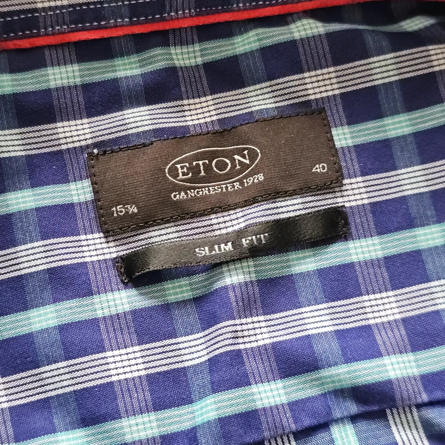 Eton Slim Fit Ganghester 1928 Shirt