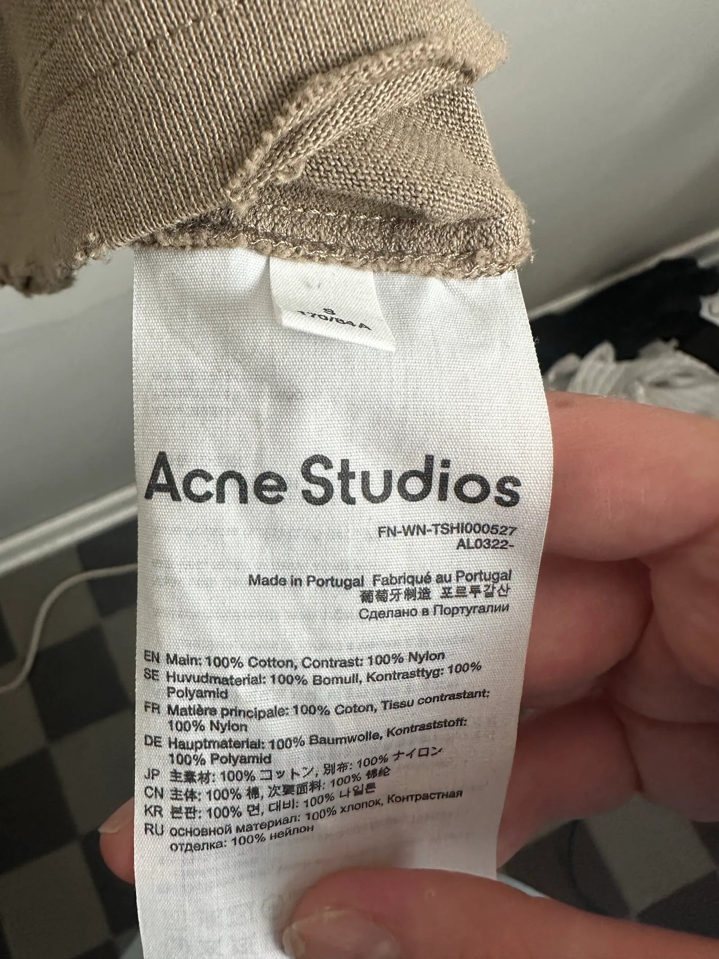 Acne Studios-t-shirt