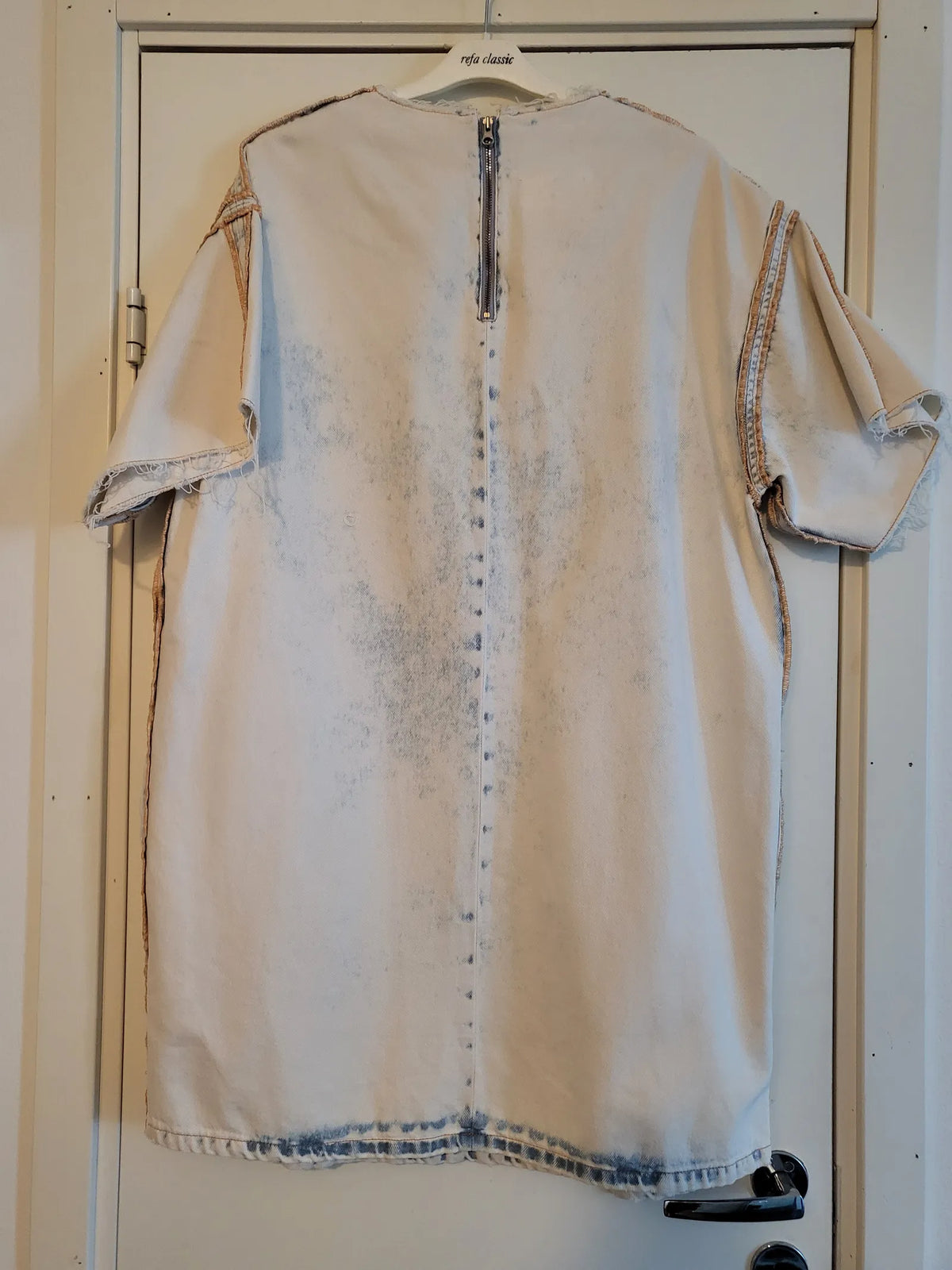 Maison Margiela Bleached Denim-klänning