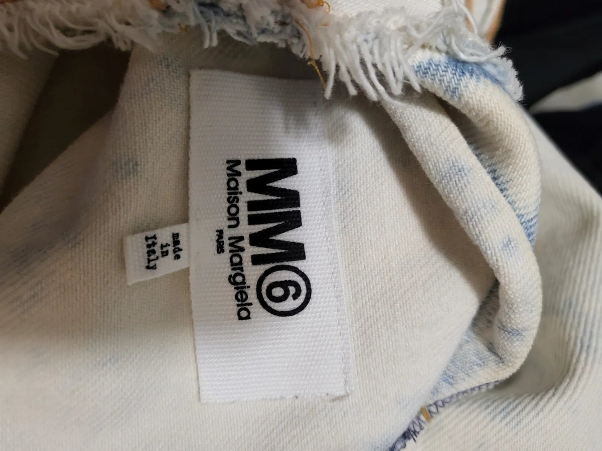Maison Margiela Bleached Denim-klänning
