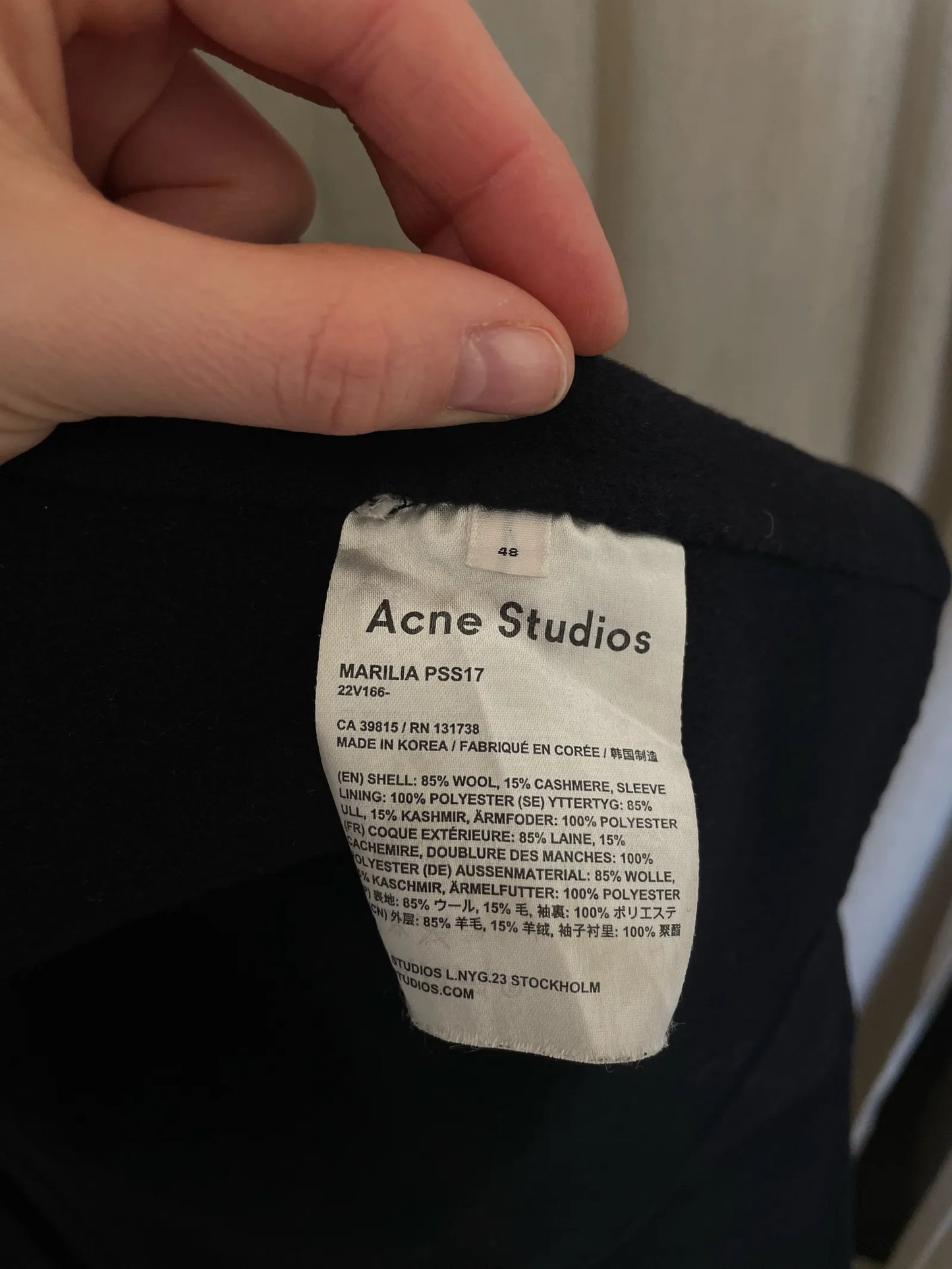 Acne Studios Coat
