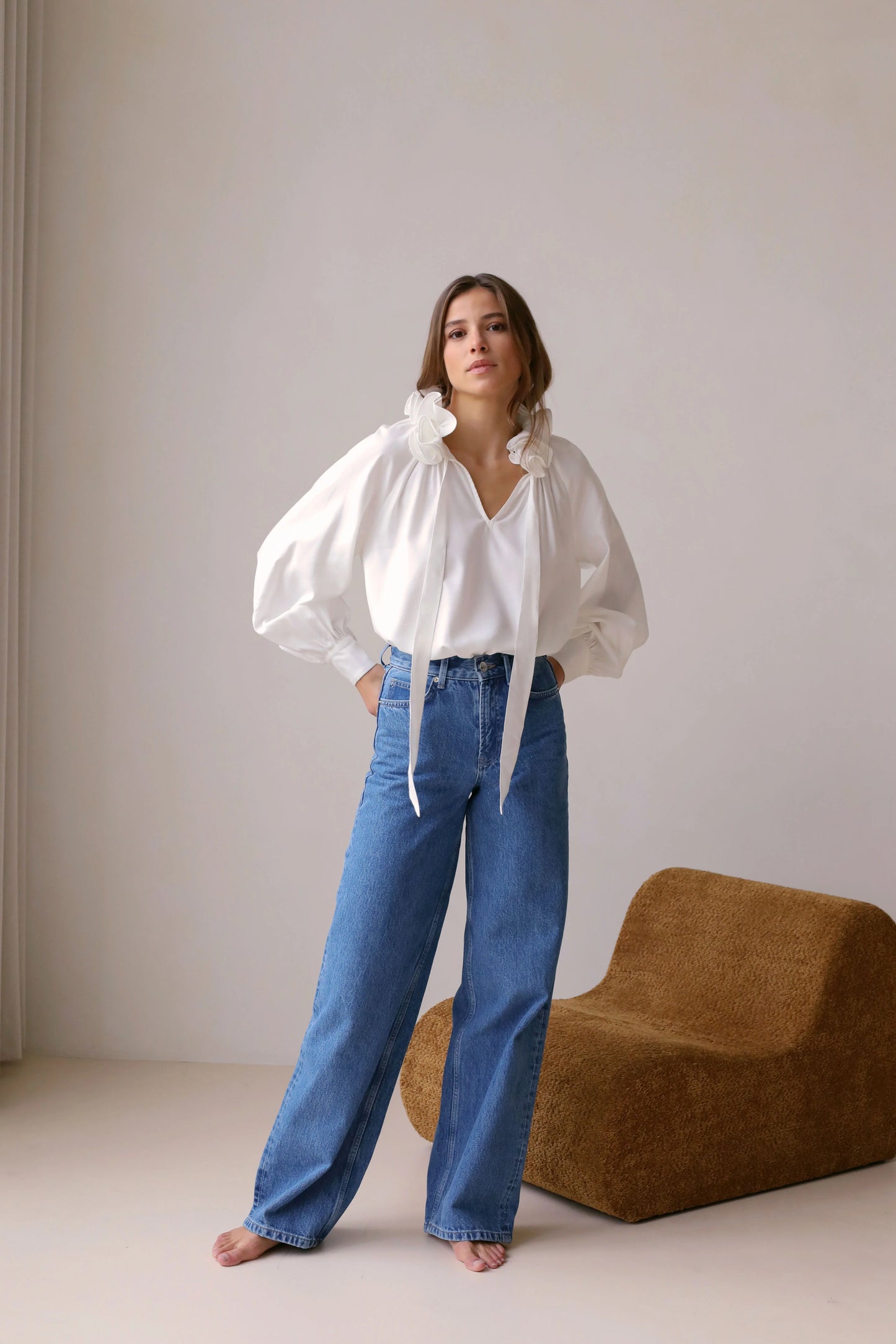 Rosae Le Donovan Bleu Brume-jeans NWT