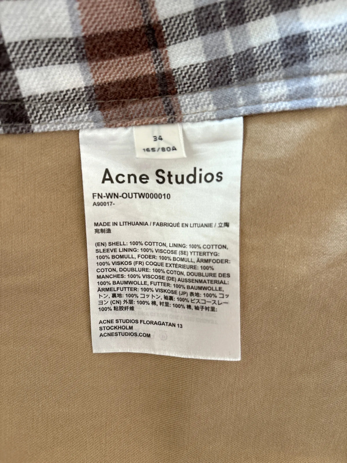 Acne Studios-trenchcoat