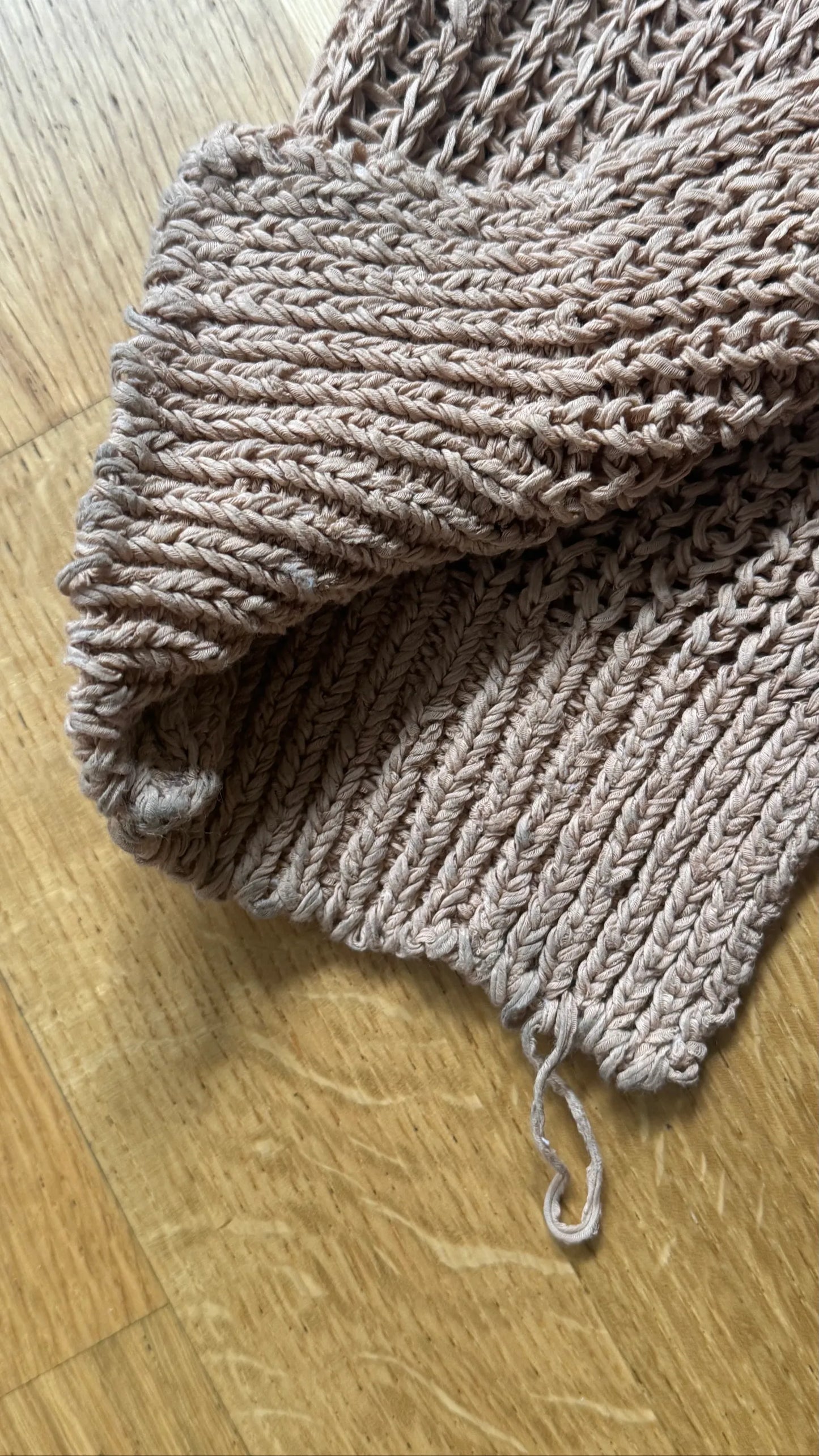 Nanushka Rodi Assymetric Cotton Knit-tröja