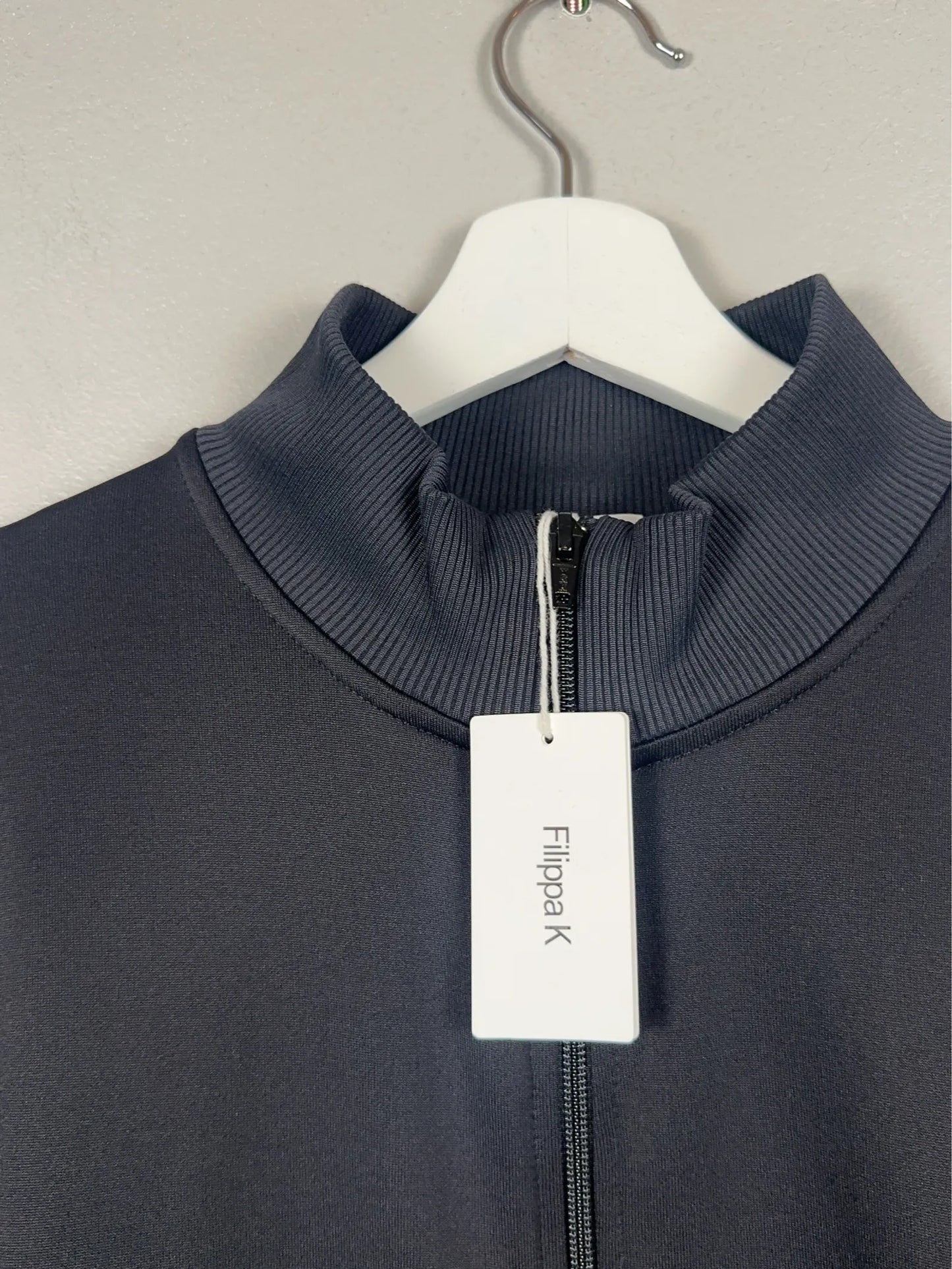 Filippa K Plated Zip Sweatshirt