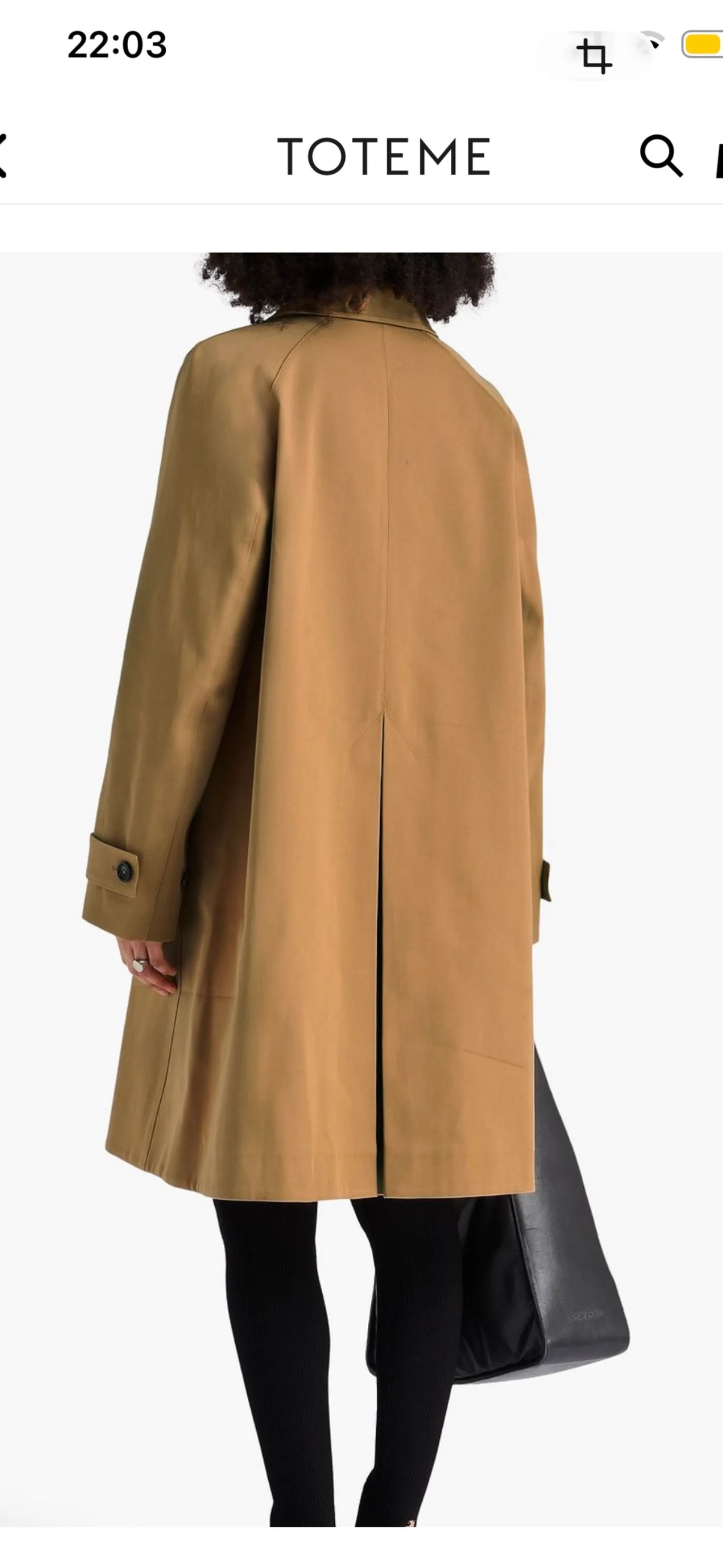 Toteme Cotton Twill-kappa