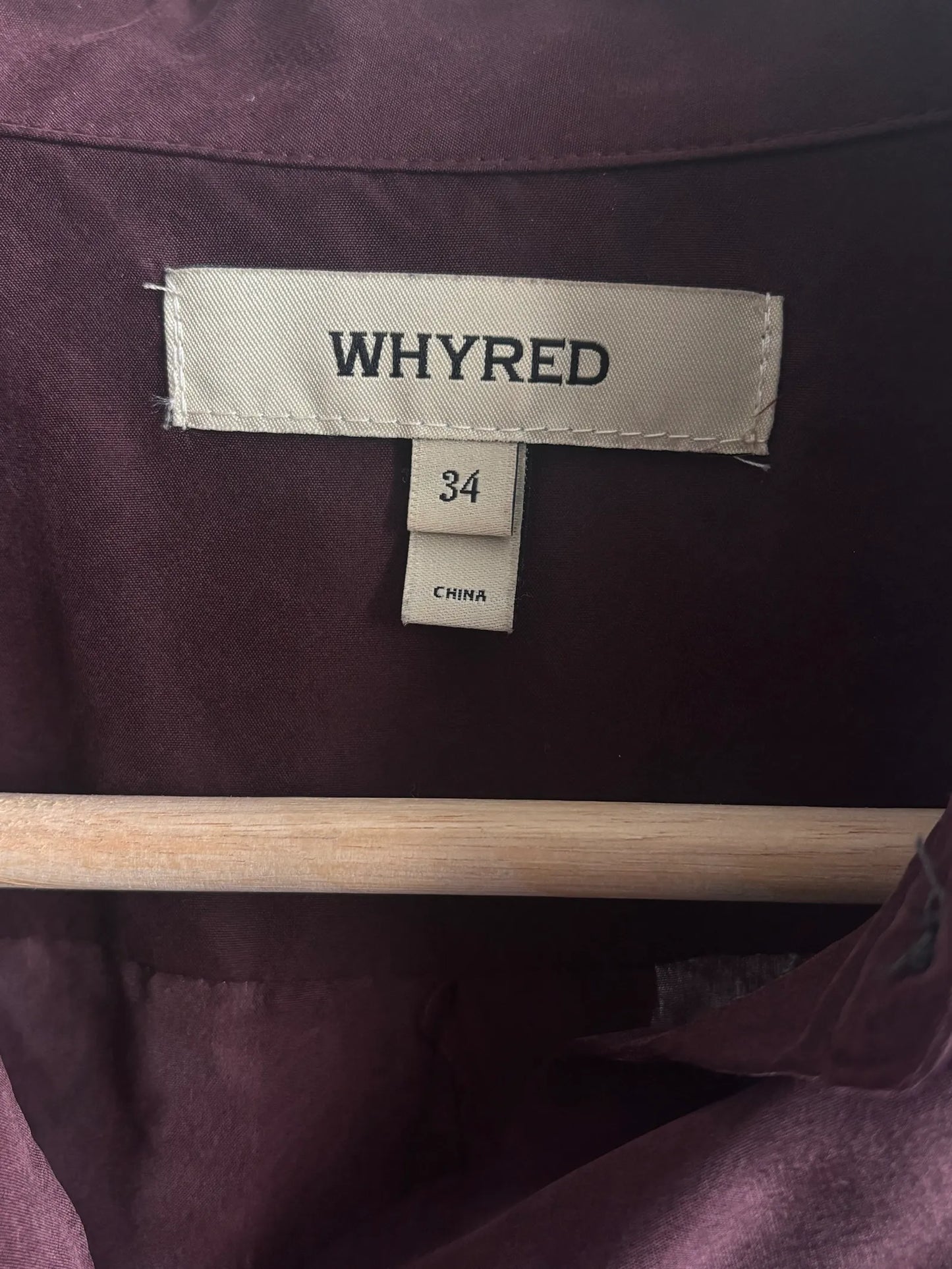Whyred Karolina Washed Silk Blouse