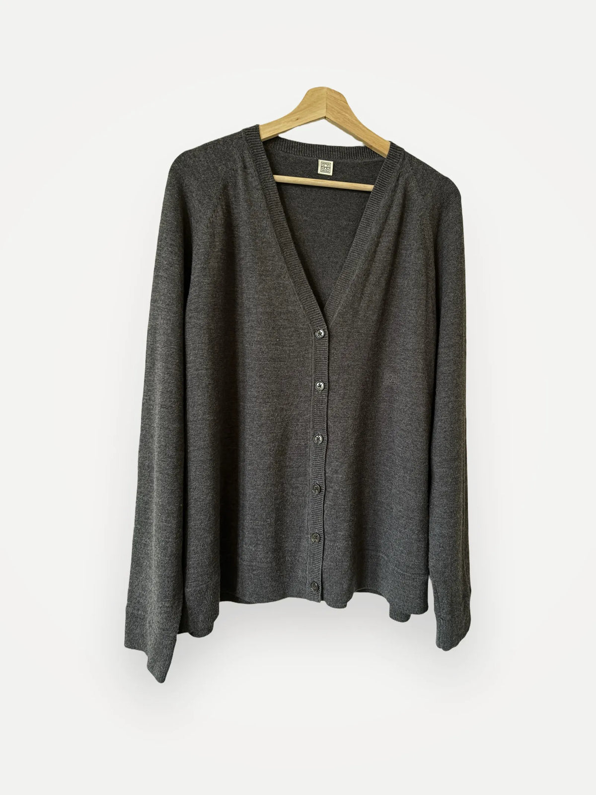 Toteme Raglan Sleeve Wool-ullkofta